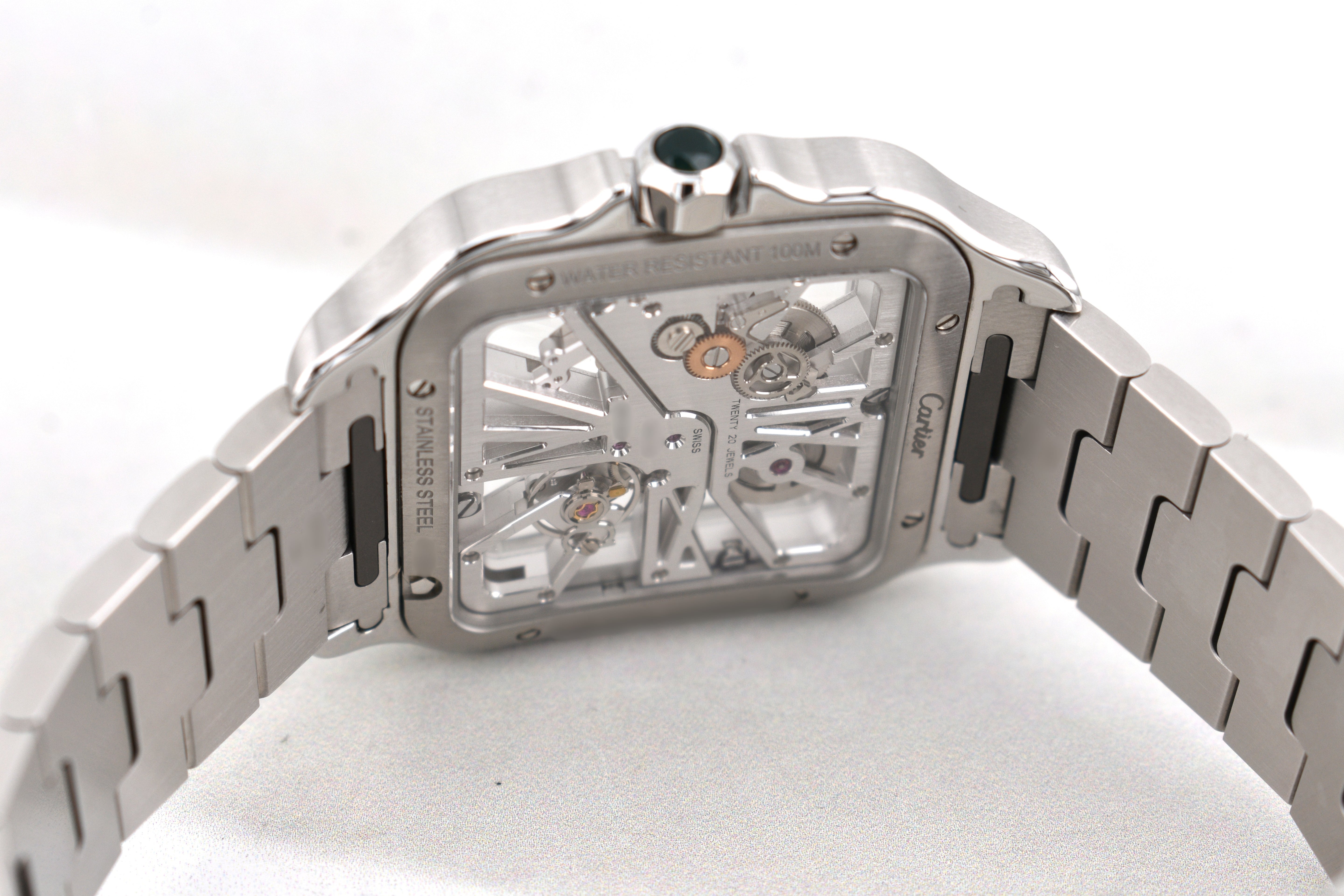 Cartier Santos Skeleton Dial WHSA0028 2024