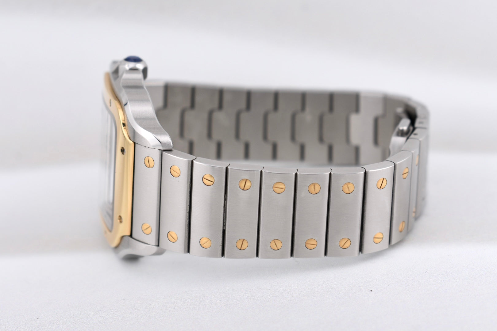 Cartier Santos De Cartier Large Two Tone Yellow Gold W2SA0009 2023