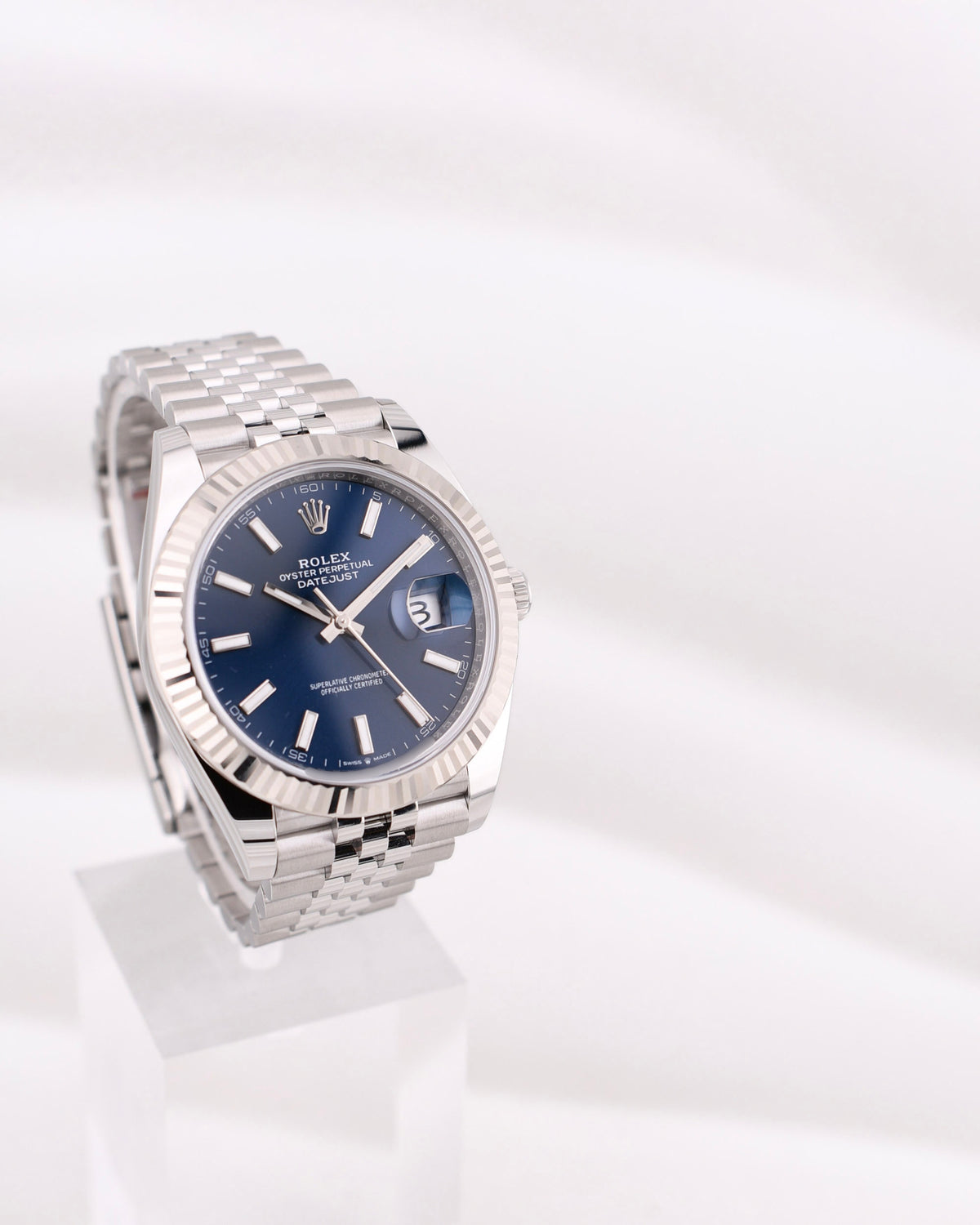 Rolex Datejust 41 Blue Index Dial 126334 2026