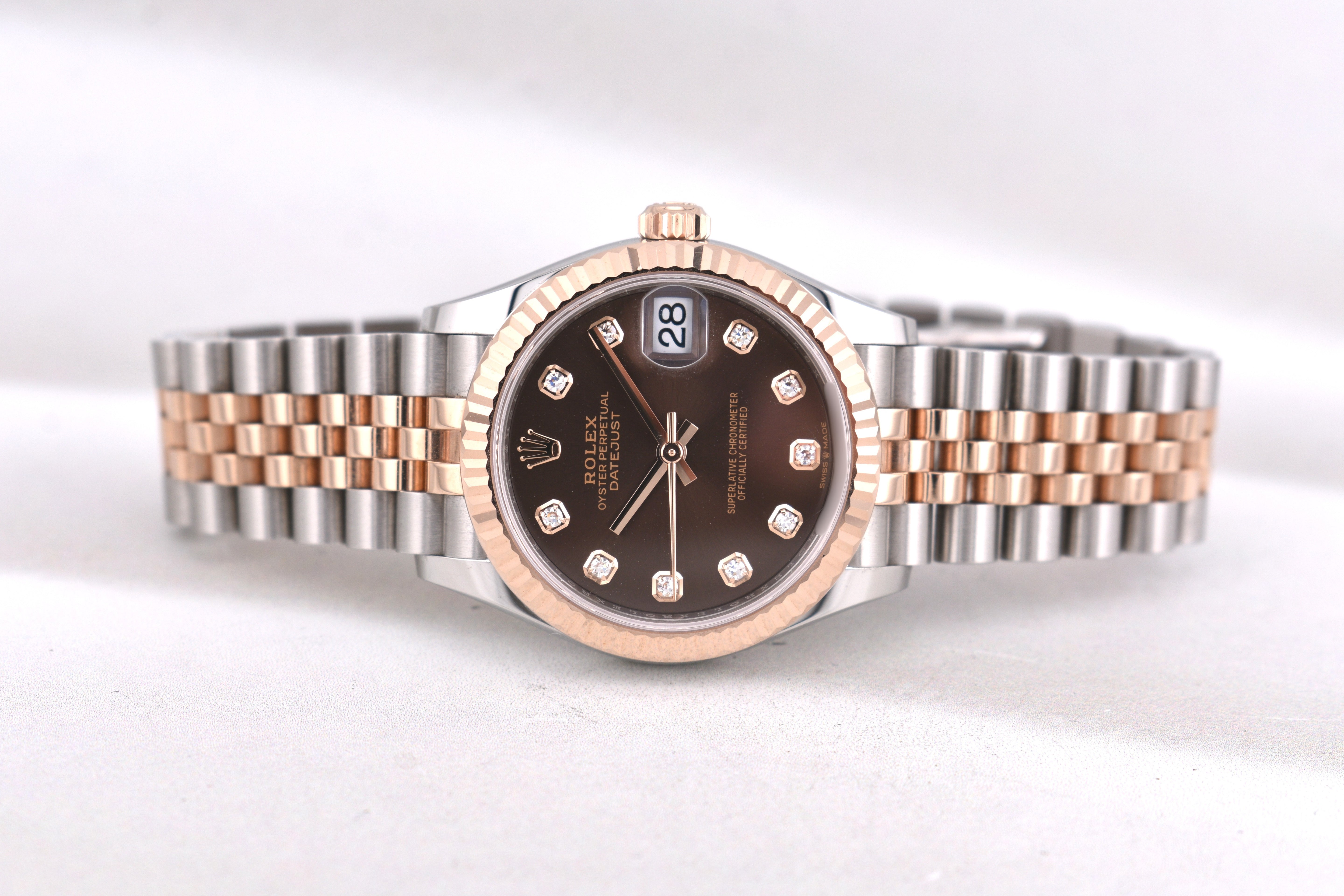 Rolex Datejust 31 Chocolate Diamond Dial 278271 2026