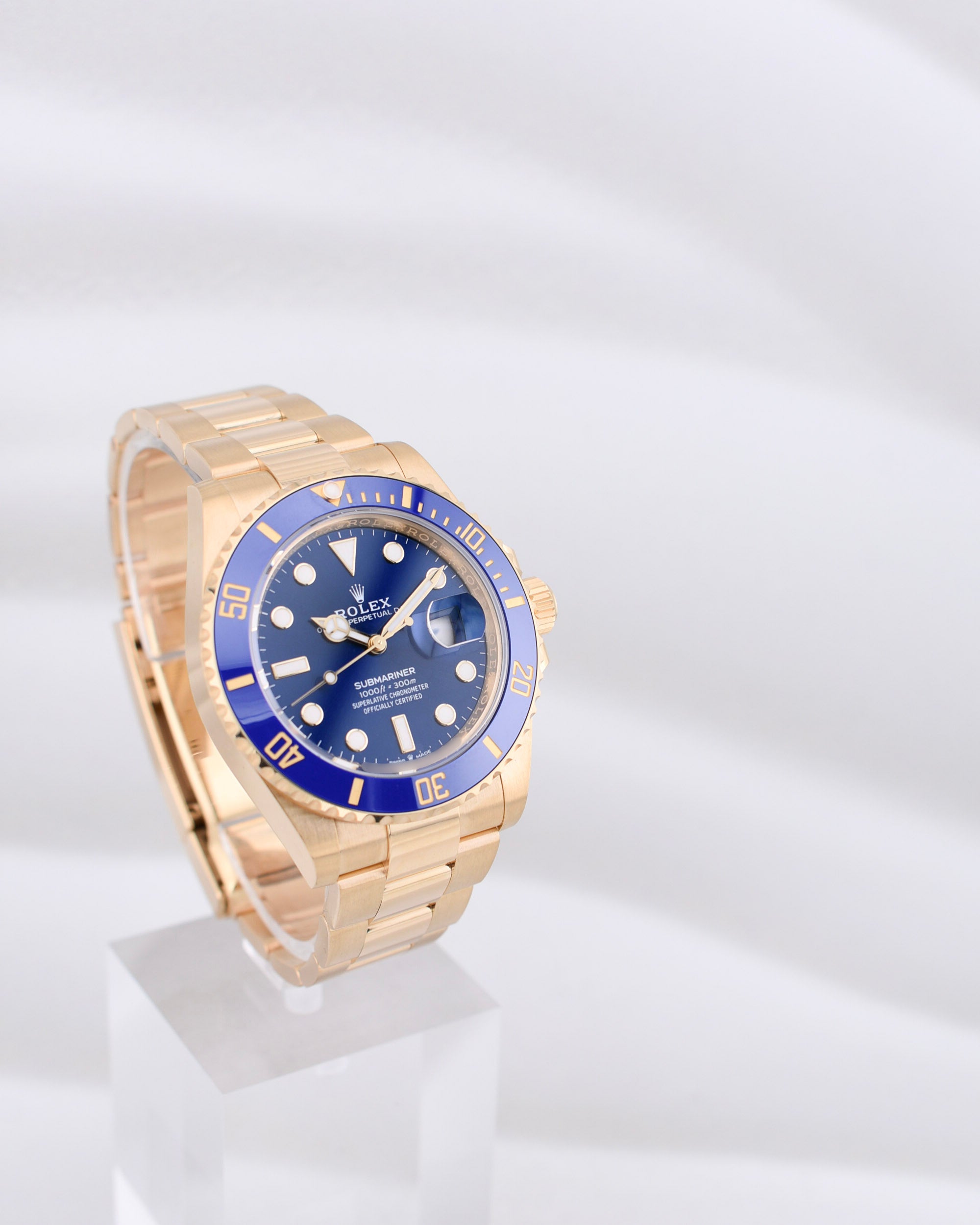 Rolex Submariner Date Yellow Gold Bluesy 126618LB 2026