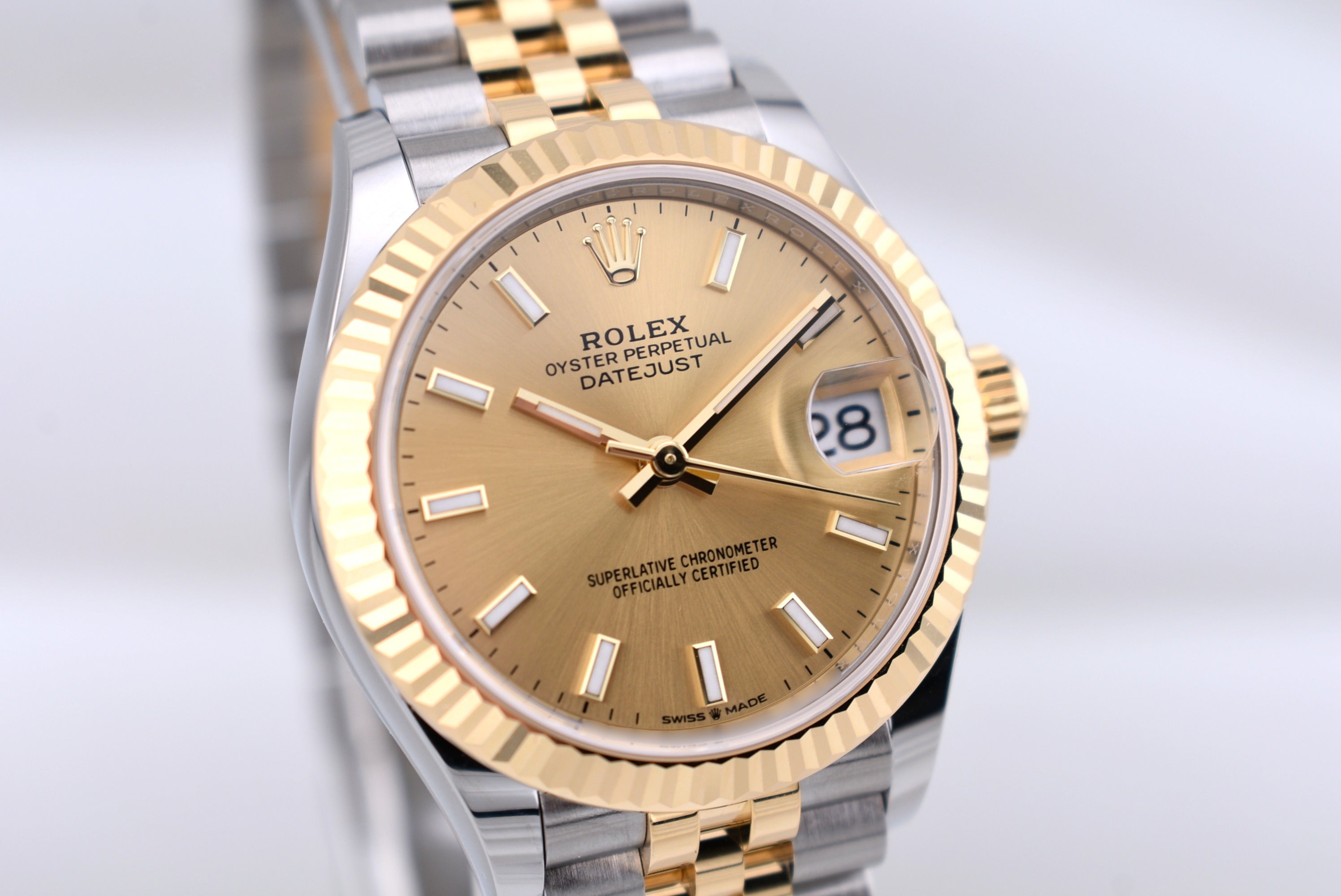 Rolex Datejust 31 Champagne Index 278273 2026