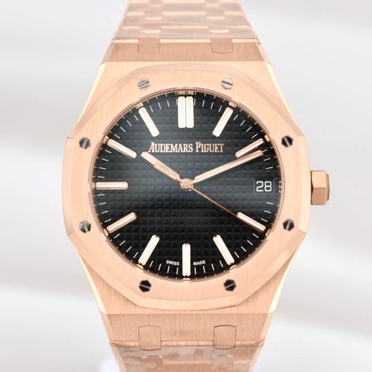 Audemars Piguet Royal Oak Black Dial Rose Gold 15510OR 2023