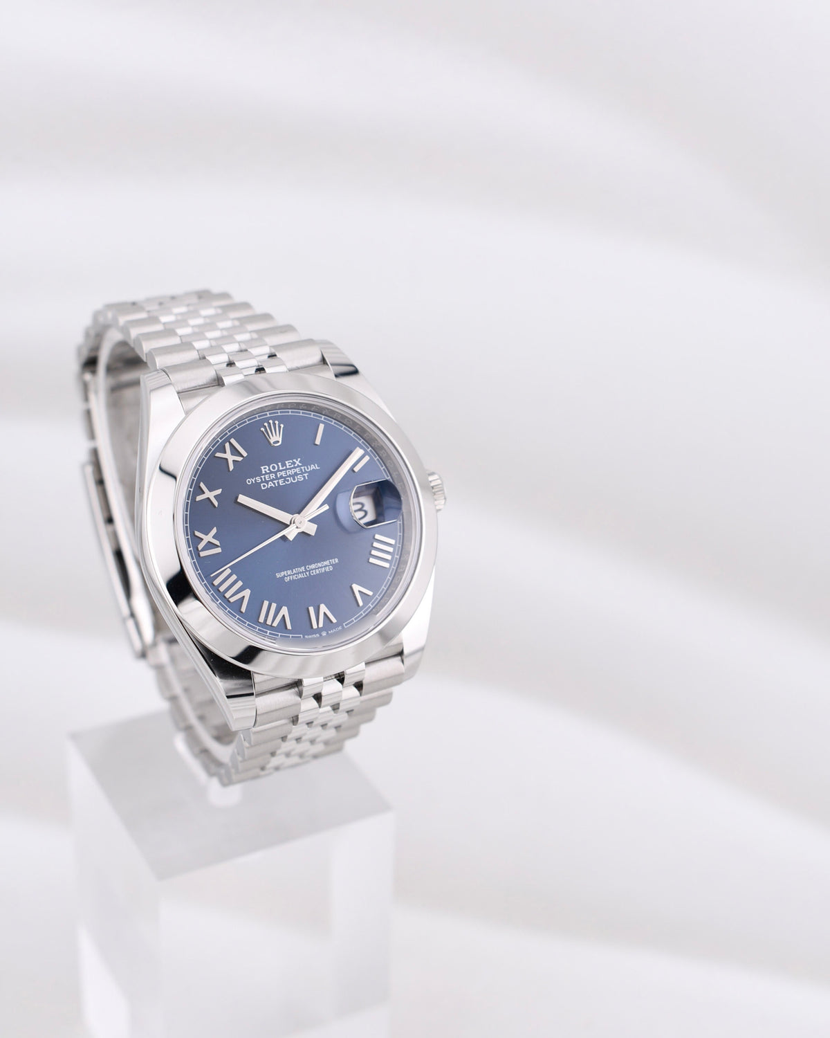 Rolex Datejust 41 Blue Roman Dial Jubilee Band 126300 2026