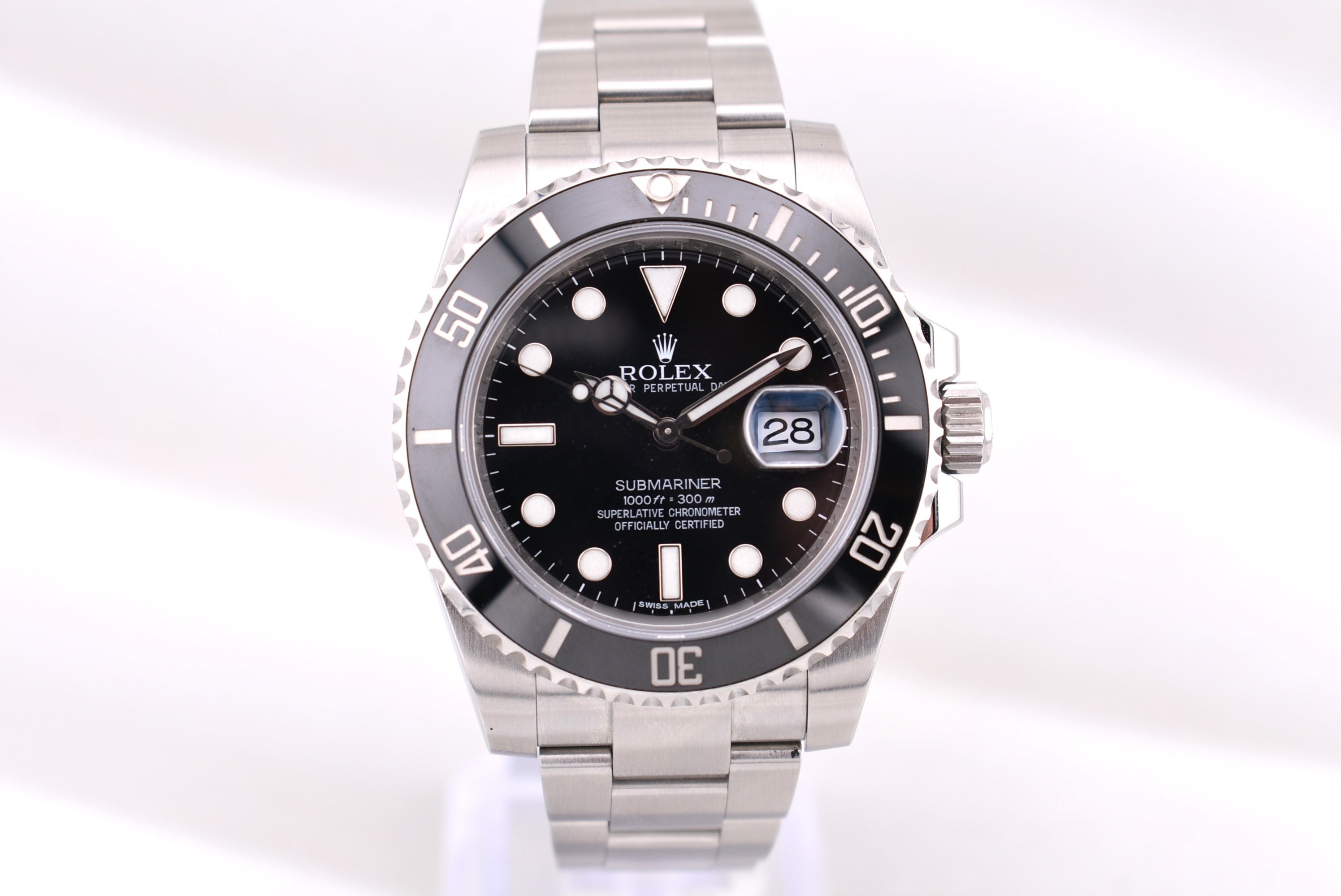 Rolex Submariner Date Black Dial 116610LN 2012