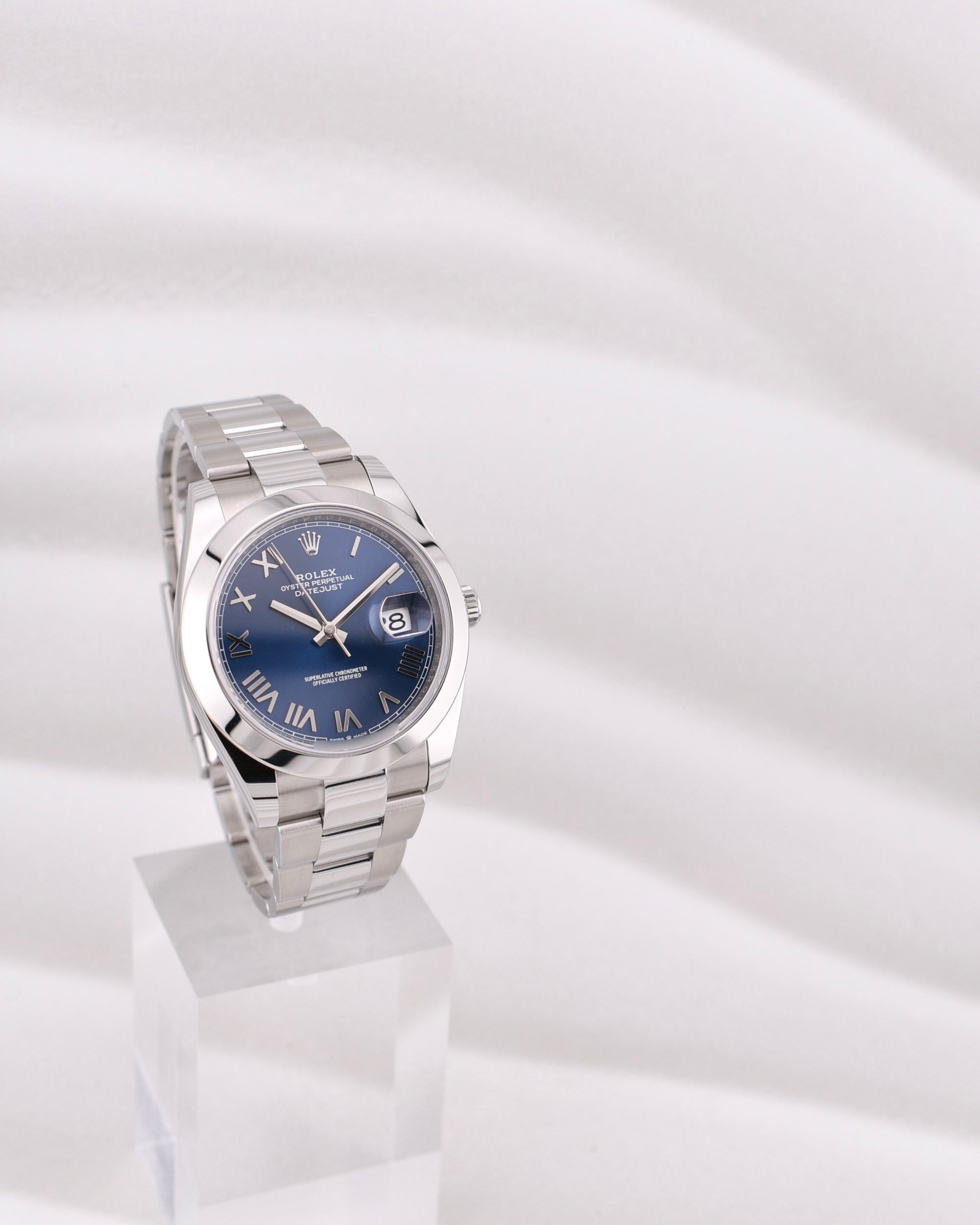 Rolex Datejust 41 New Blue Roman 126300 2026