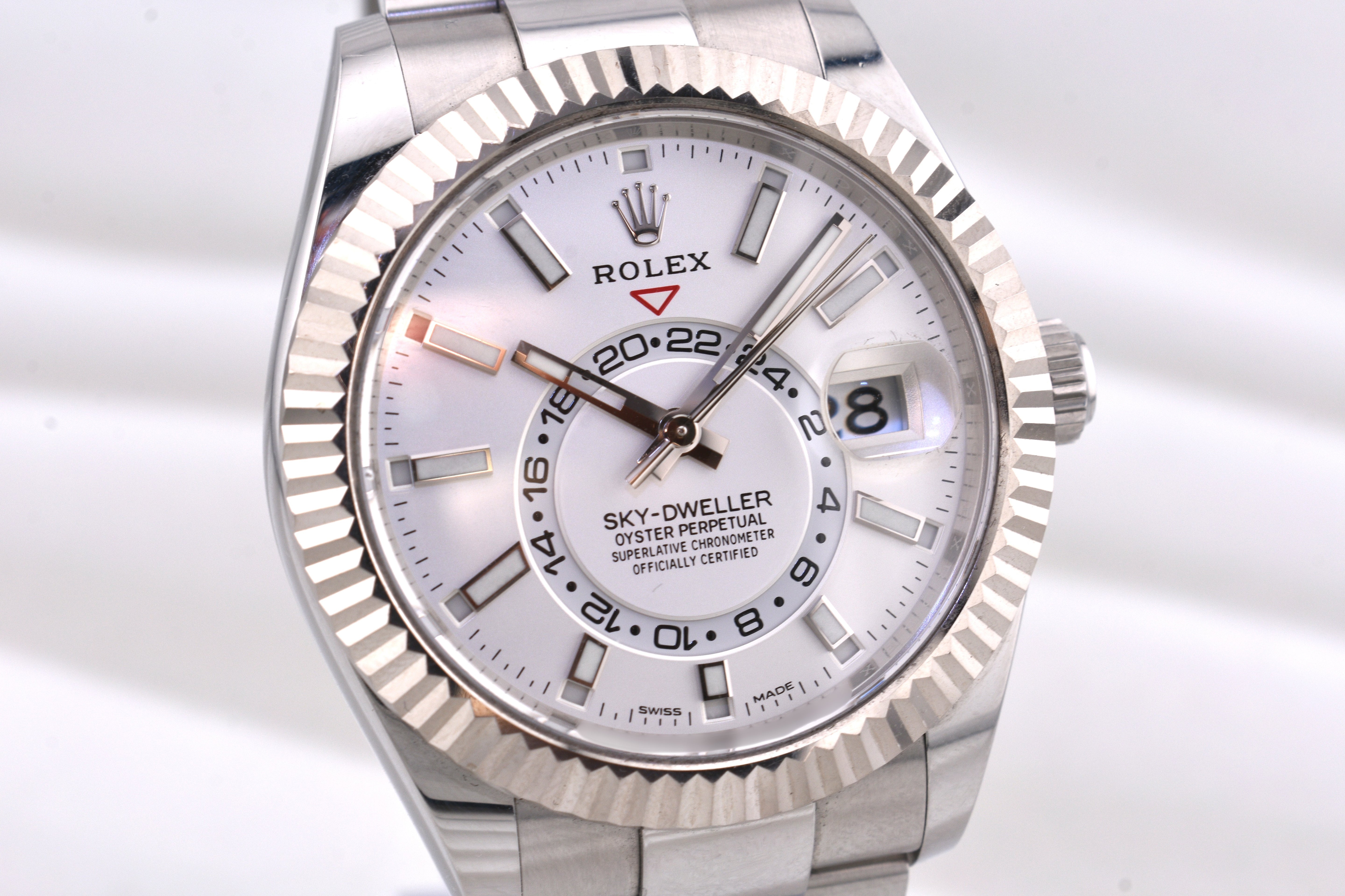 Rolex Sky Dweller White Dial Oyster Band 326934 2022