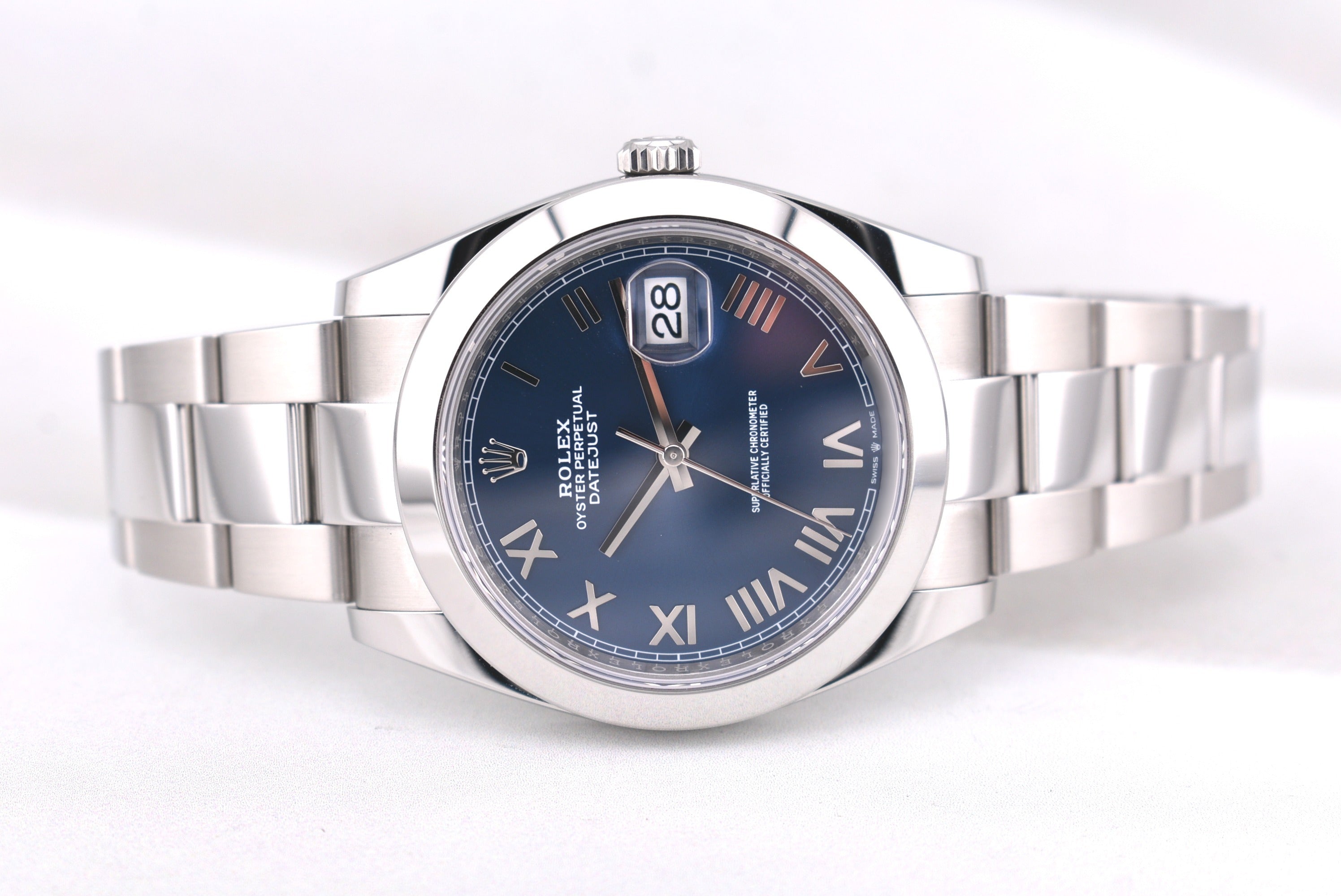 Rolex Datejust 41 New Blue Roman 126300 2026
