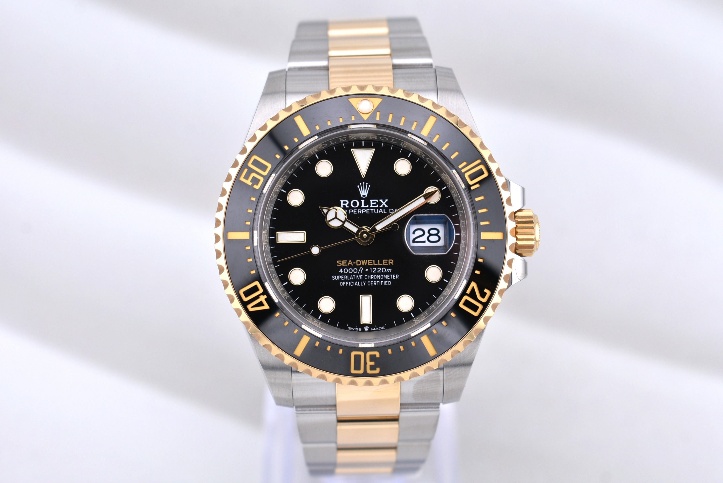 Rolex Sea Dweller Two Tone Yellow Gold 126603 2022
