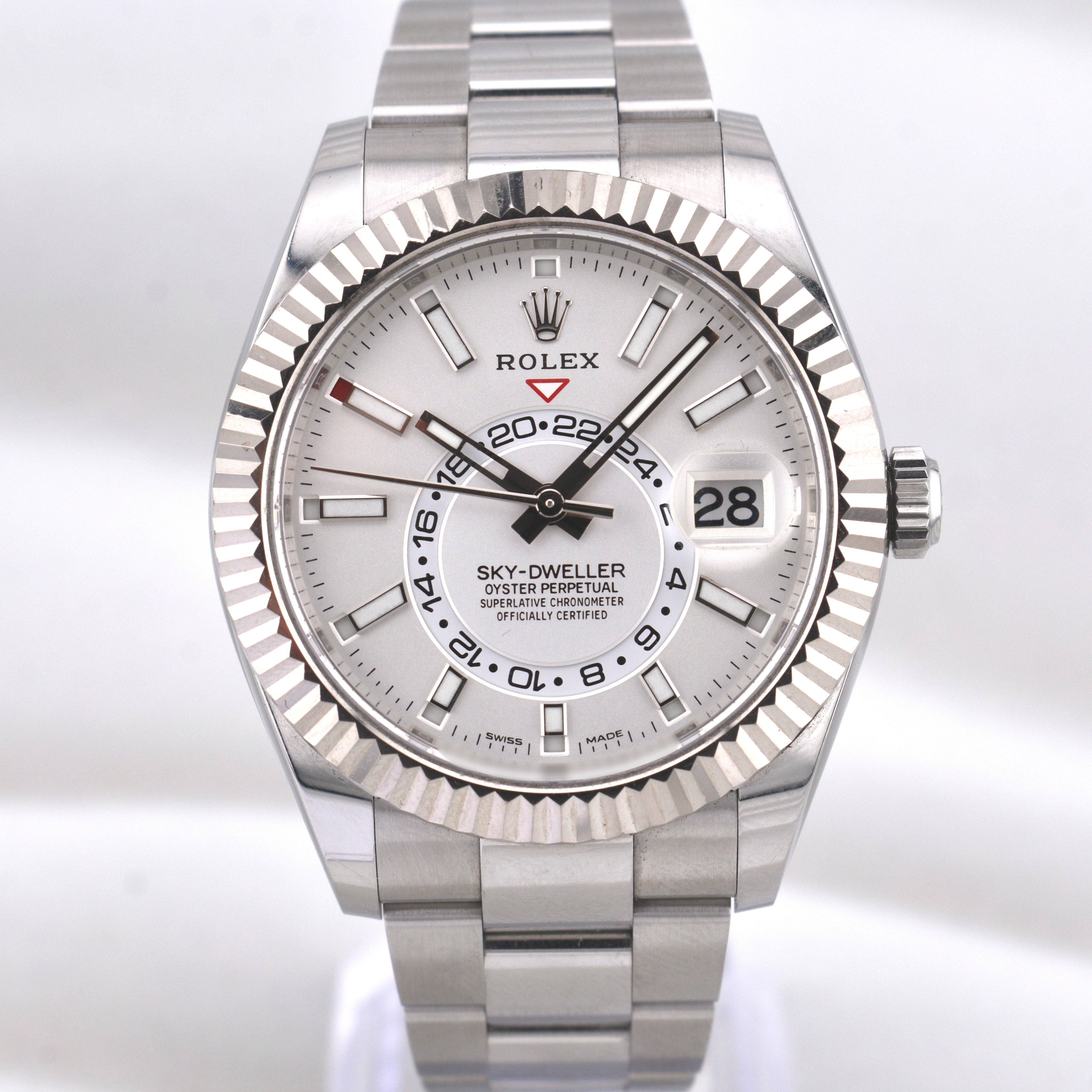 Rolex Sky Dweller White Dial Oyster Band 326934 2022