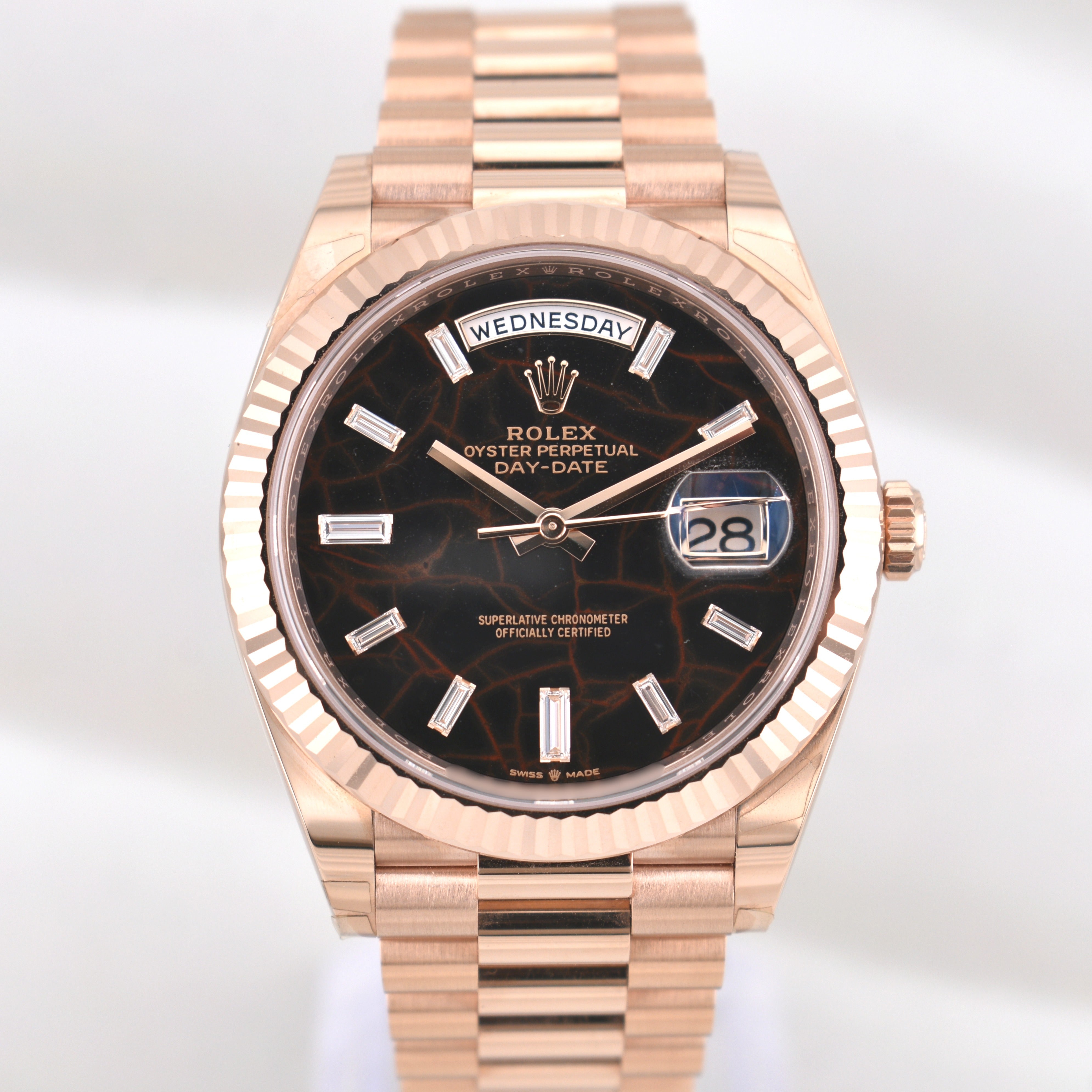 Rolex Day Date 40 Eisenkiesel Dial 228235 2024