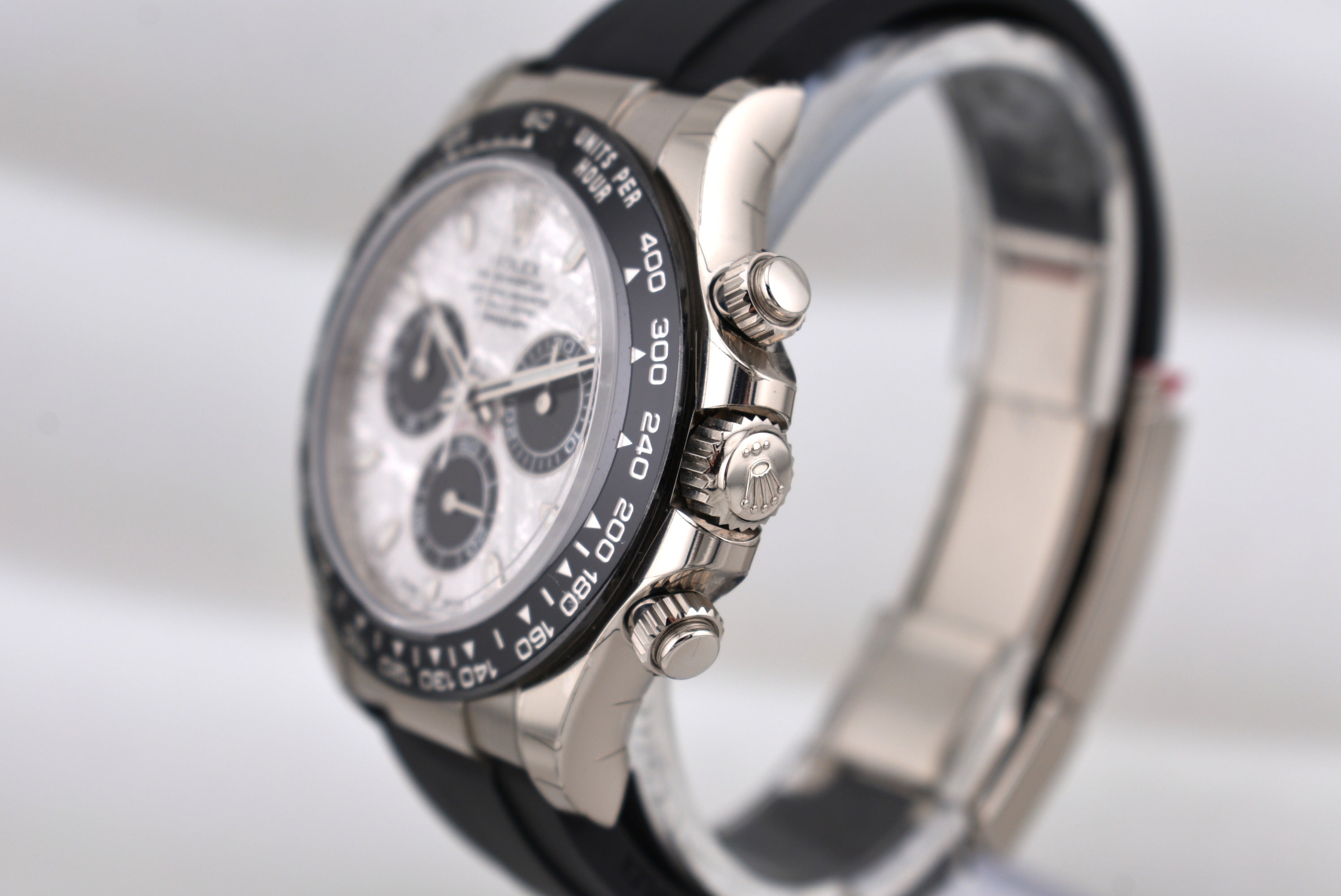 Rolex Cosmograph Daytona White Gold Oysterflex Meteorite Dial 116519LN 2023