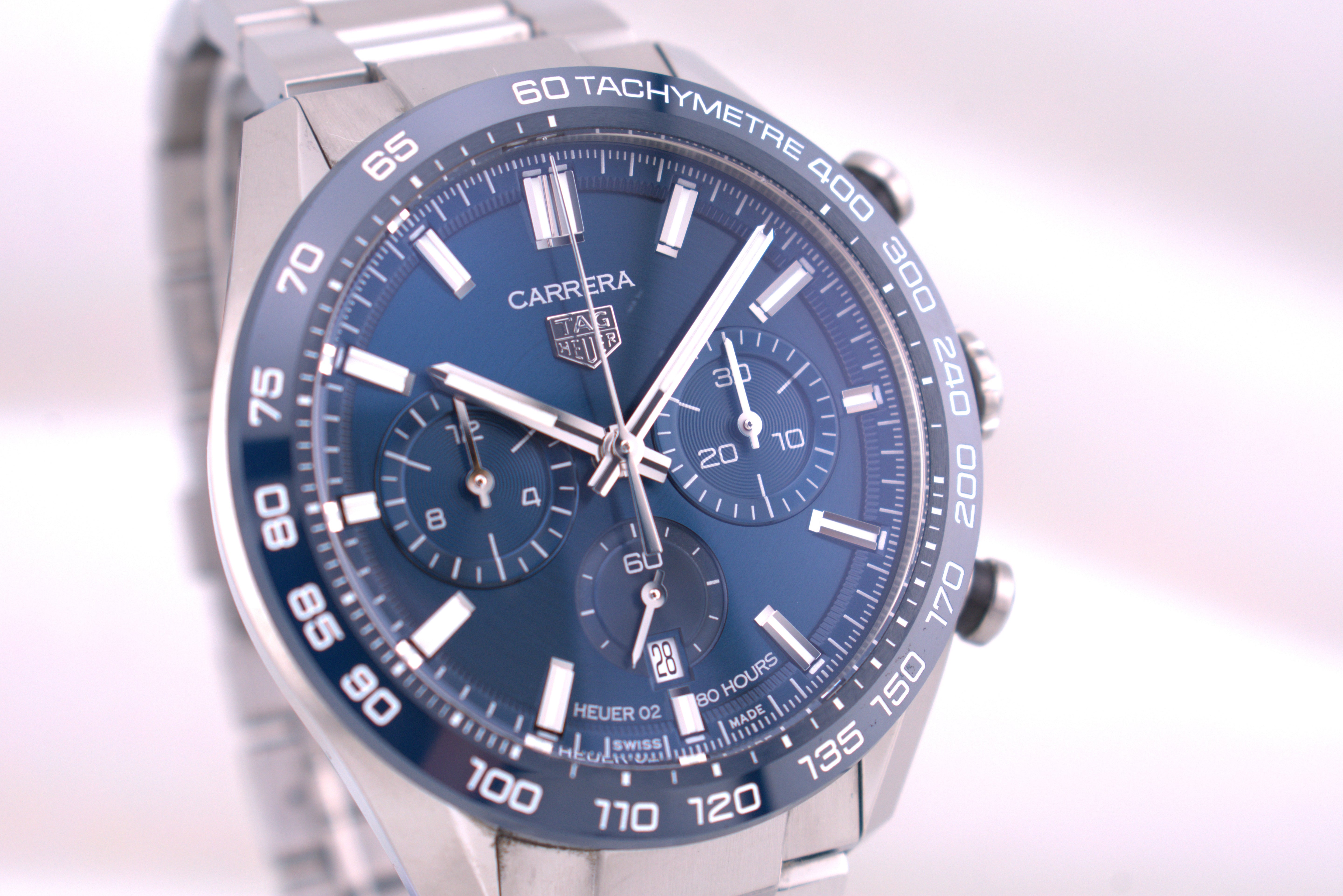 Tag Heuer Carrera Chronograph Blue Dial 2020