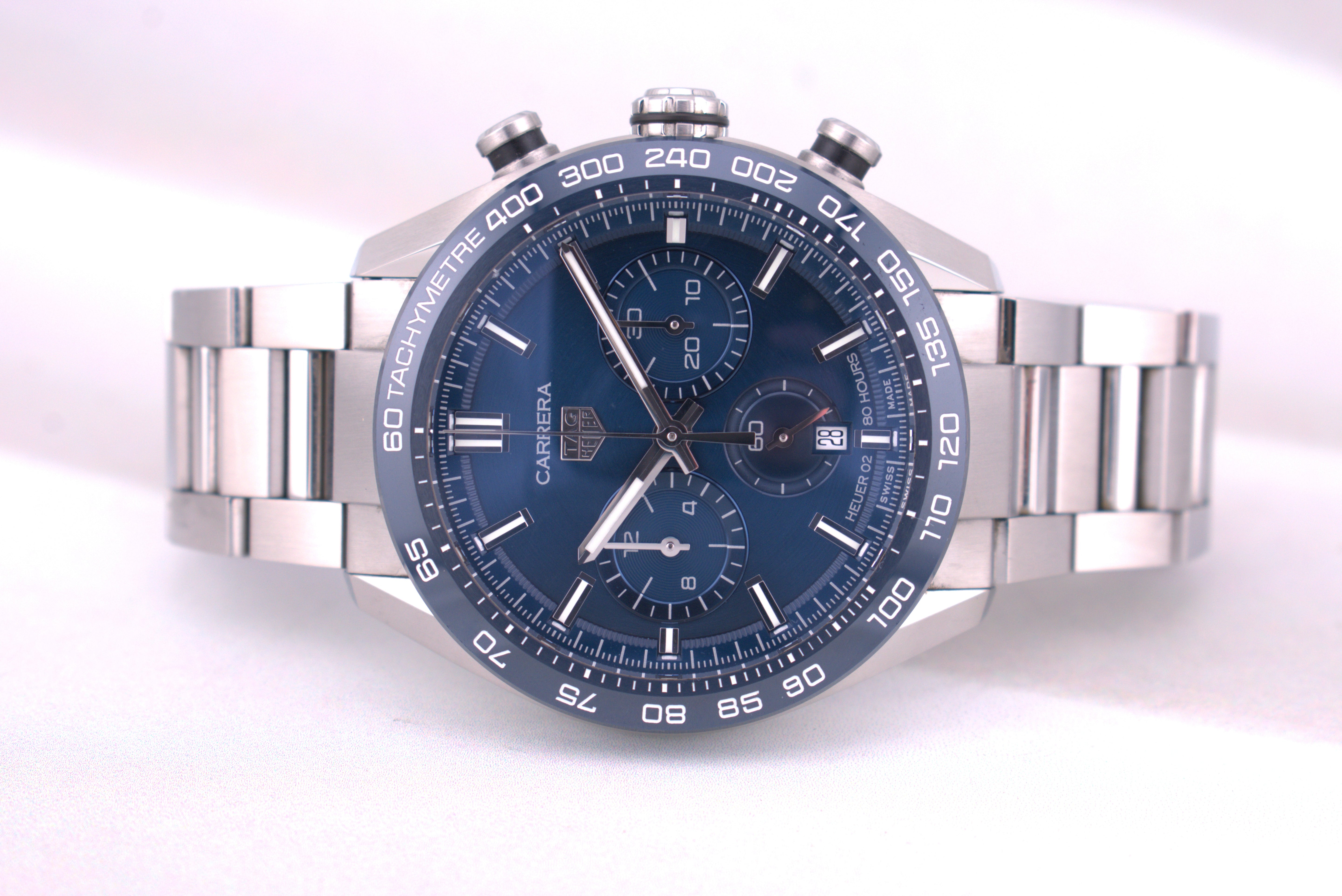 Tag Heuer Carrera Chronograph Blue Dial 2020