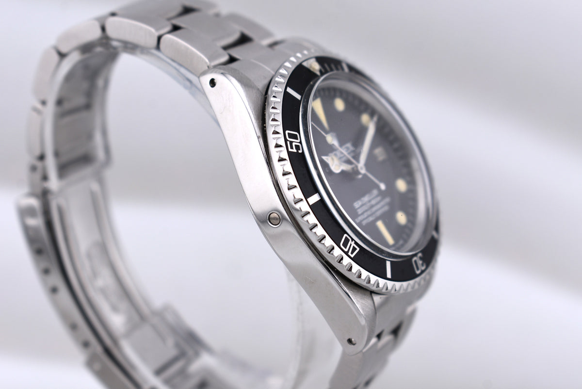 Rolex Sea Dweller Great White Pumpkin Patina Dial 1665 1981
