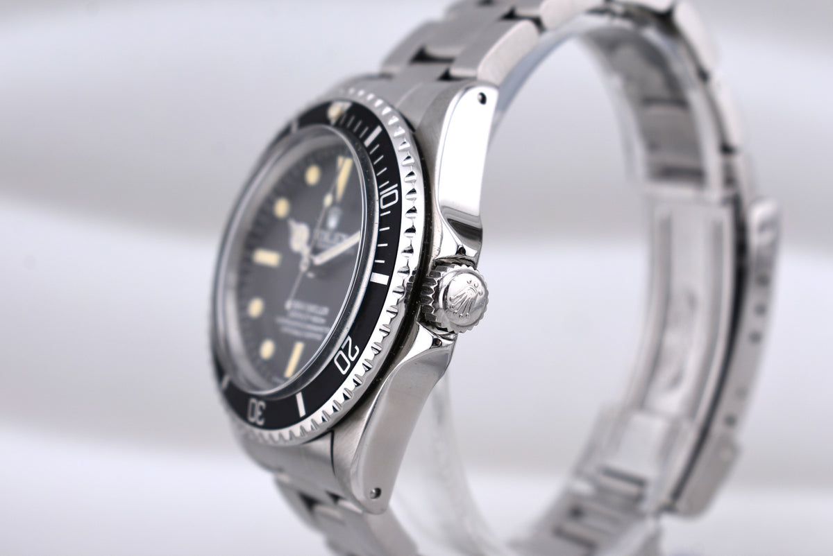 Rolex Sea Dweller Great White Pumpkin Patina Dial 1665 1981