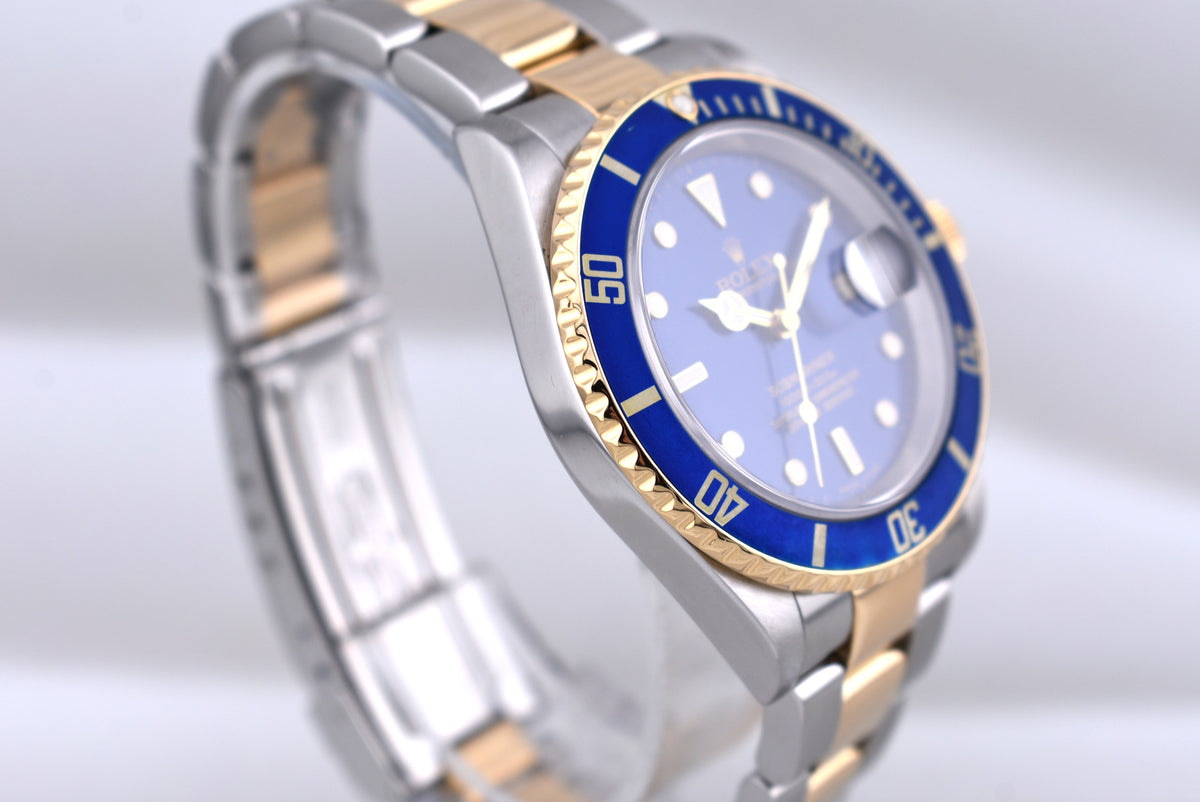 Rolex Submariner Date Two Tone Bluesy 16613LB 2005