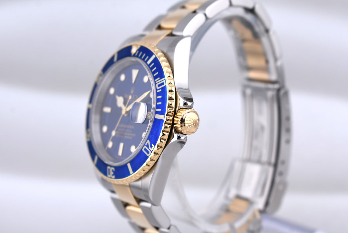 Rolex Submariner Date Two Tone Bluesy 16613LB 2005