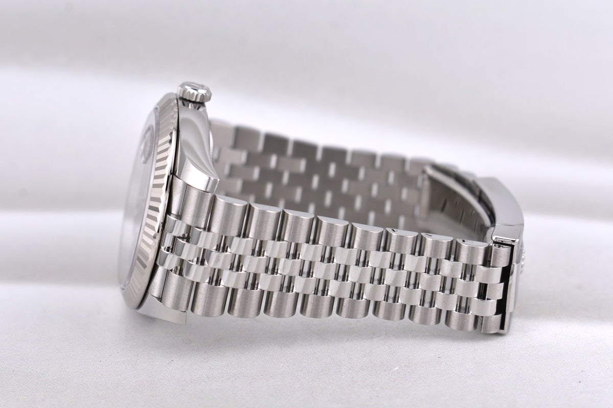 Rolex Datejust 41 Rhodium Index Dial 126334 2026