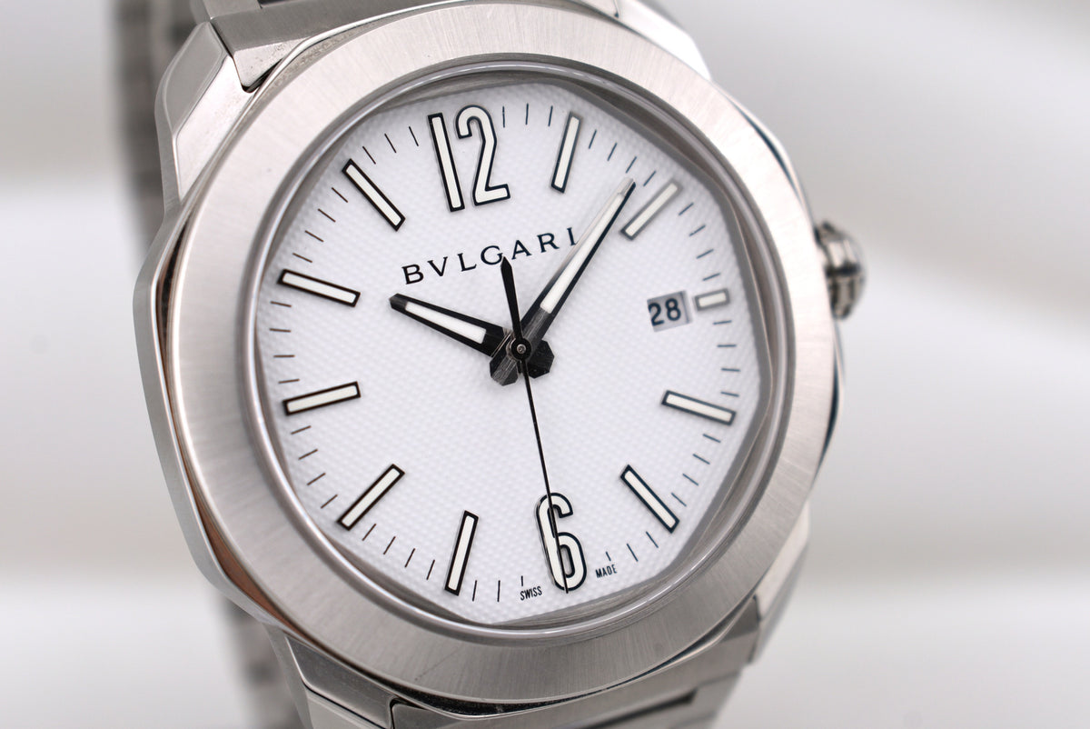 Bvlgari Octo Roma White Dial 103738 2025 Brand New Factory Sealed and Stickered