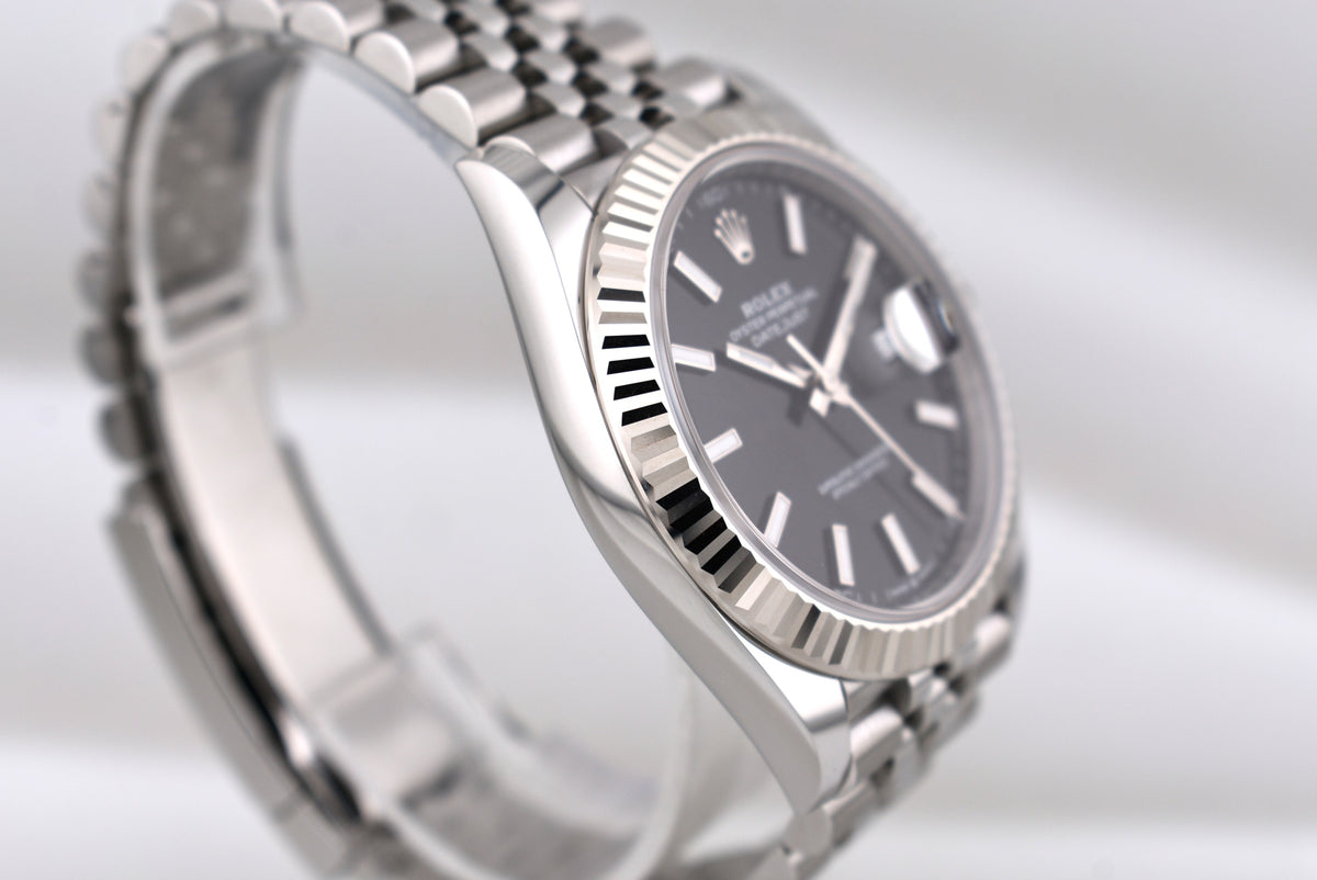Rolex Datejust 41 Black Index Dial Jubilee Band 126334 2026