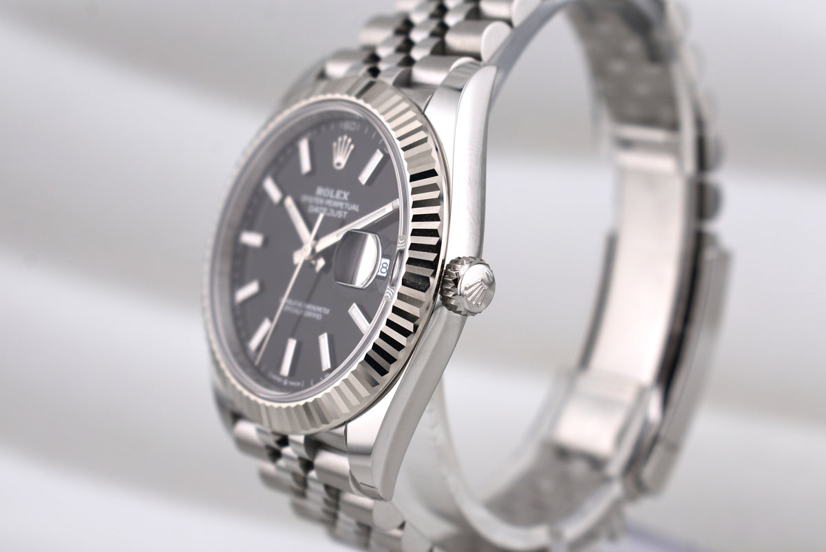 Rolex Datejust 41 Black Index Dial Jubilee Band 126334 2026