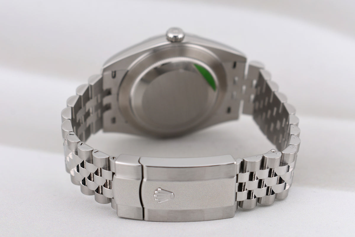 Rolex Datejust 41 Mint Green Index Dial Jubilee Band 126300 2026
