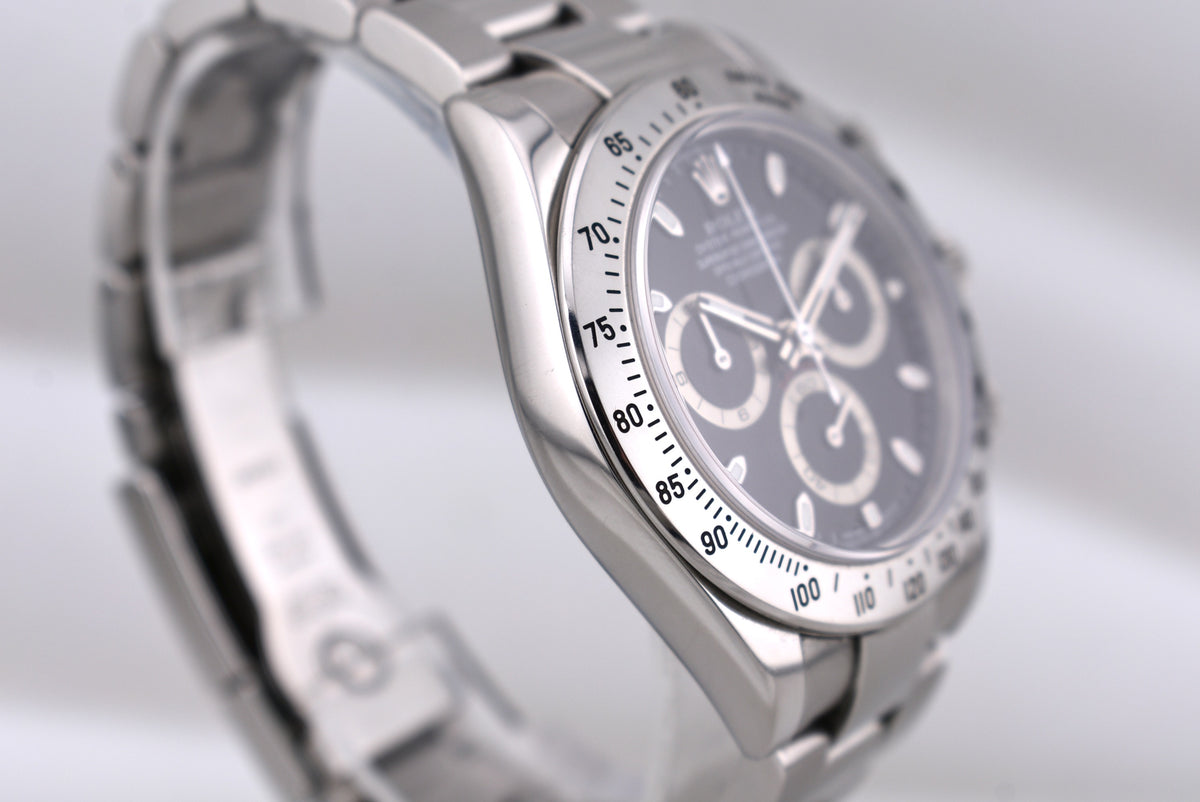 Rolex Cosmograph Daytona Black Dial 116520 2005