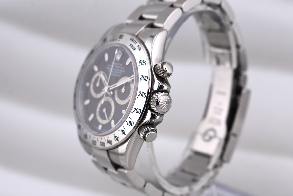 Rolex Cosmograph Daytona Black Dial 116520 2005