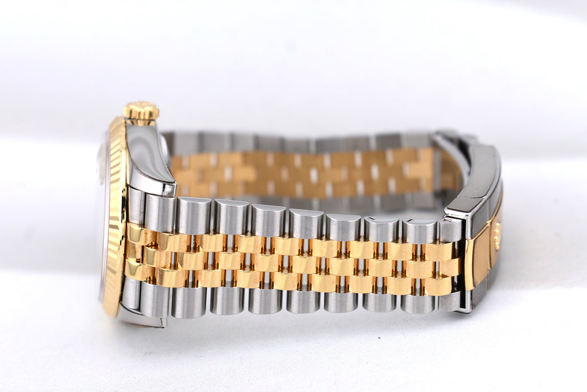 Rolex Datejust 36 Champagne Fluted Motif Dial 126233 2022