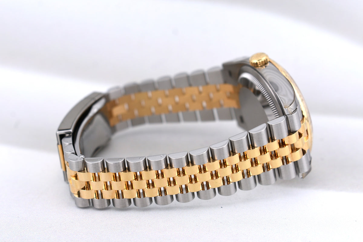 Rolex Datejust 36 Champagne Fluted Motif Dial 126233 2022