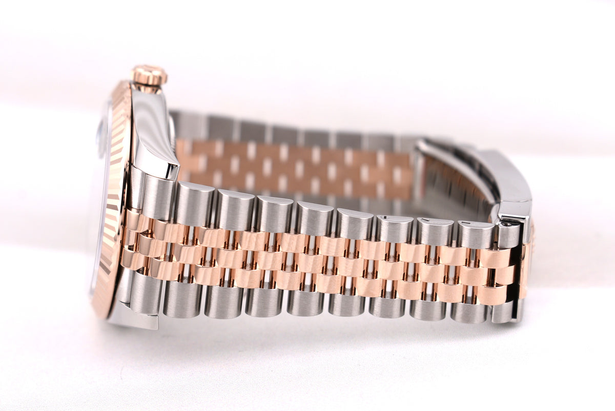 Rolex Datejust 41 Two Tone Rose Gold Mint Green Roman 126331 2026