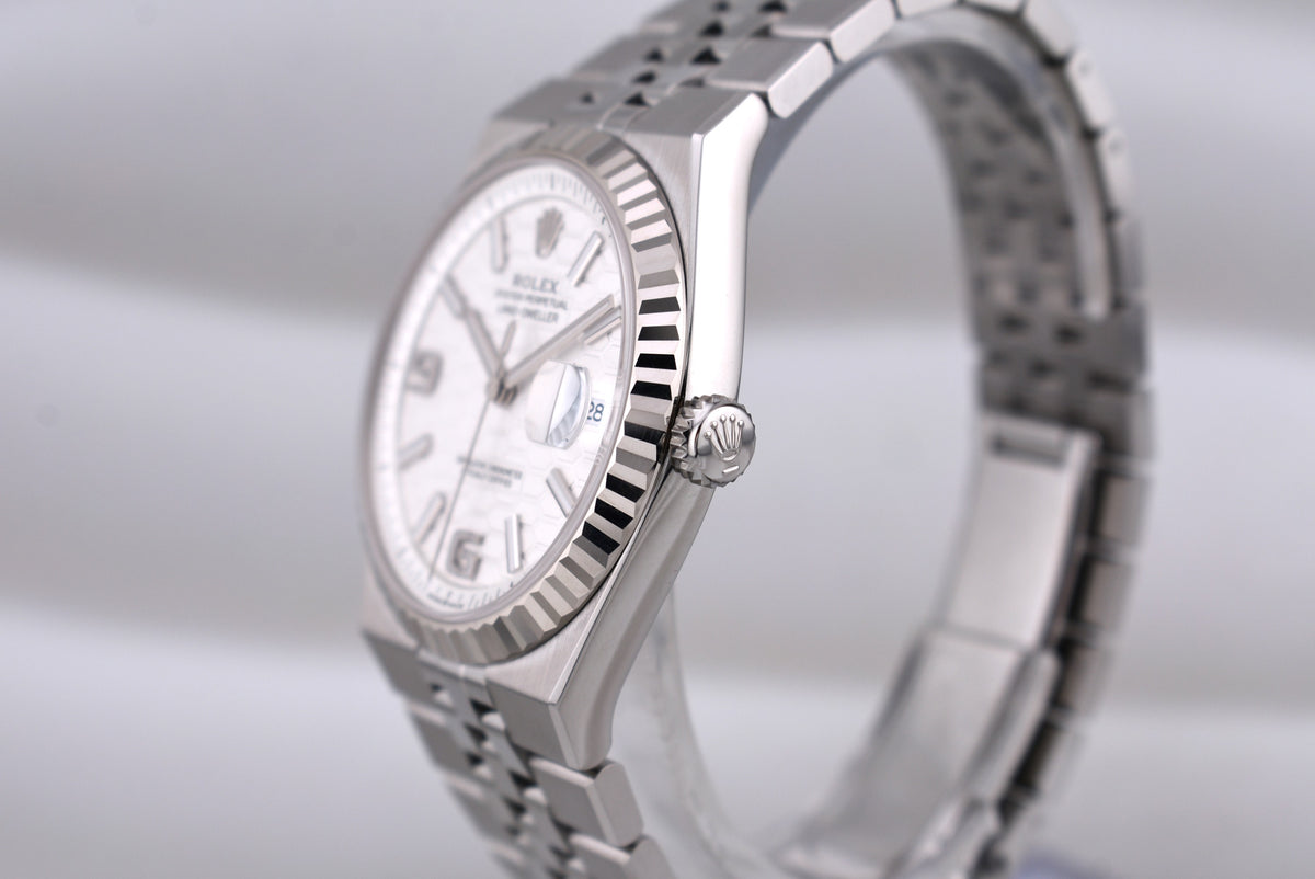 Rolex Land Dweller 40 White Honeycomb 127334 2026