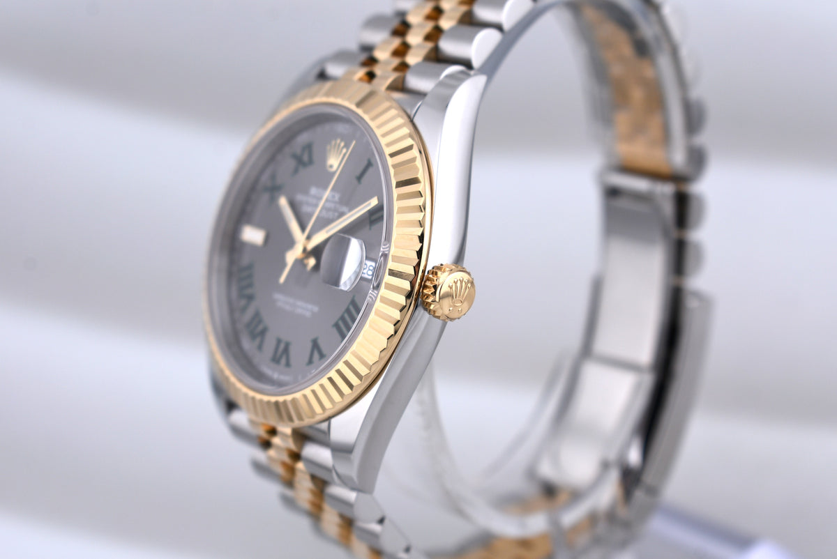 Rolex Datejust 41 Two Tone Yellow Gold Wimbledon 126333 2023