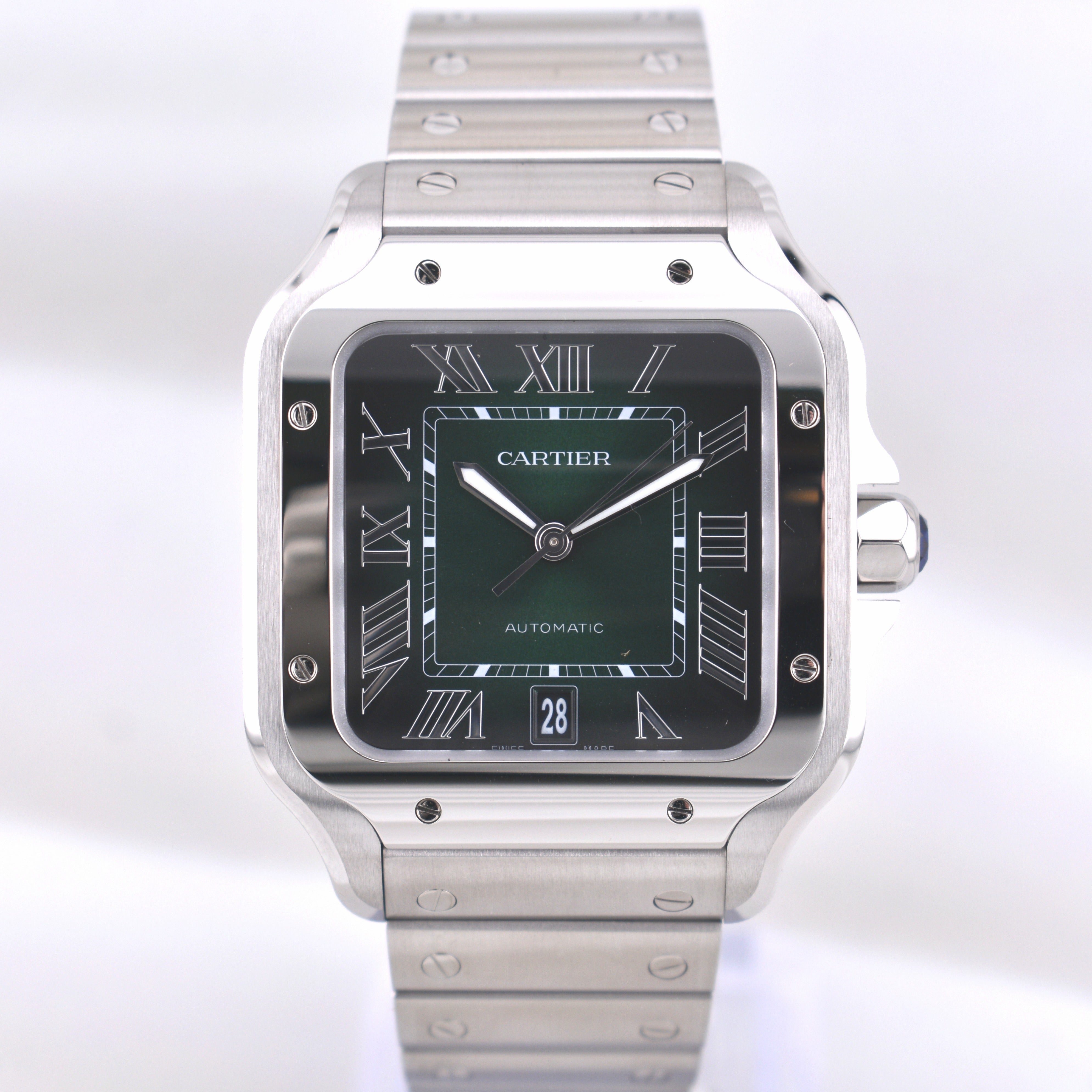 Cartier Santos Large Green Dial WSSA0062 2026