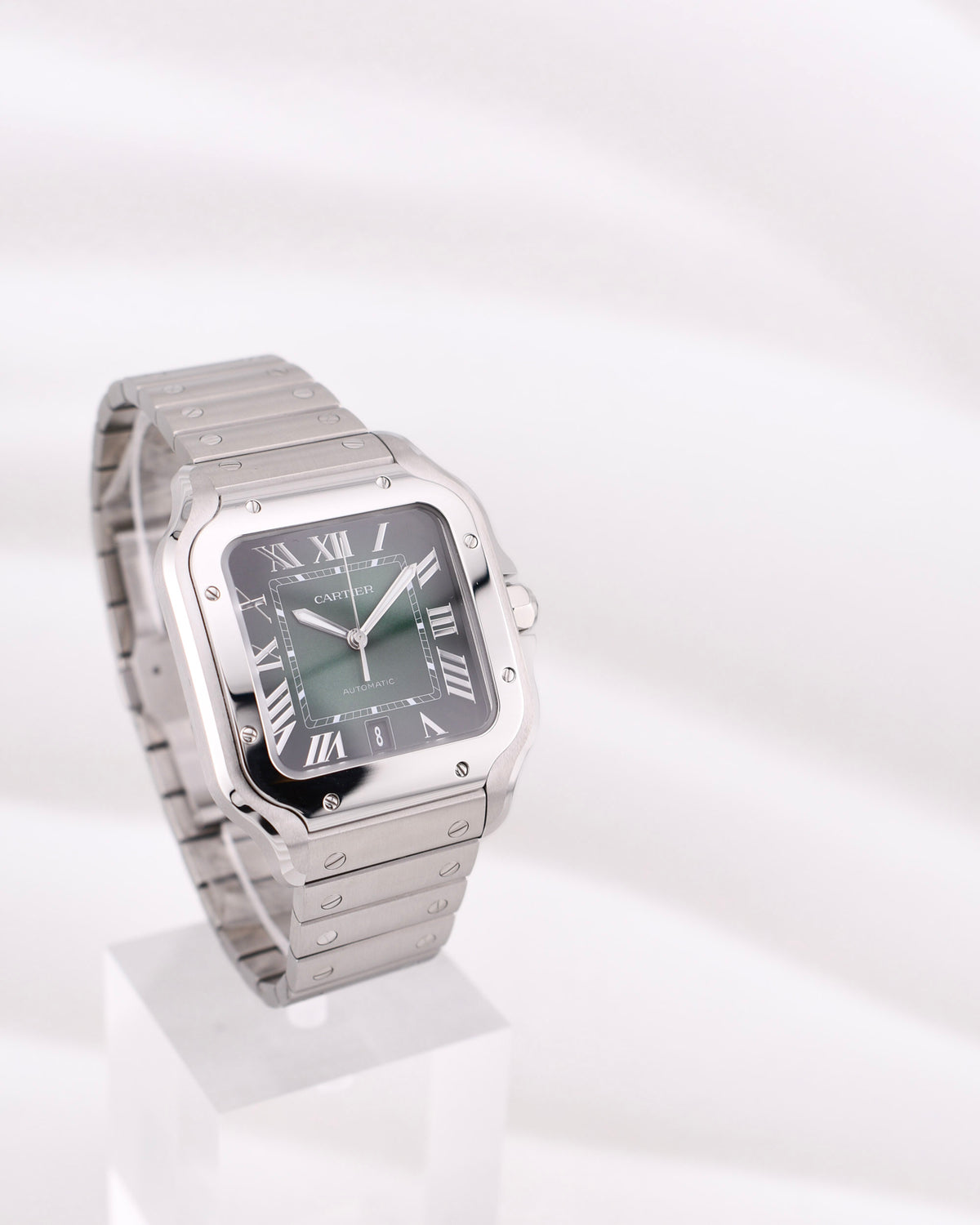 Cartier Santos Large Green Dial WSSA0062 2026