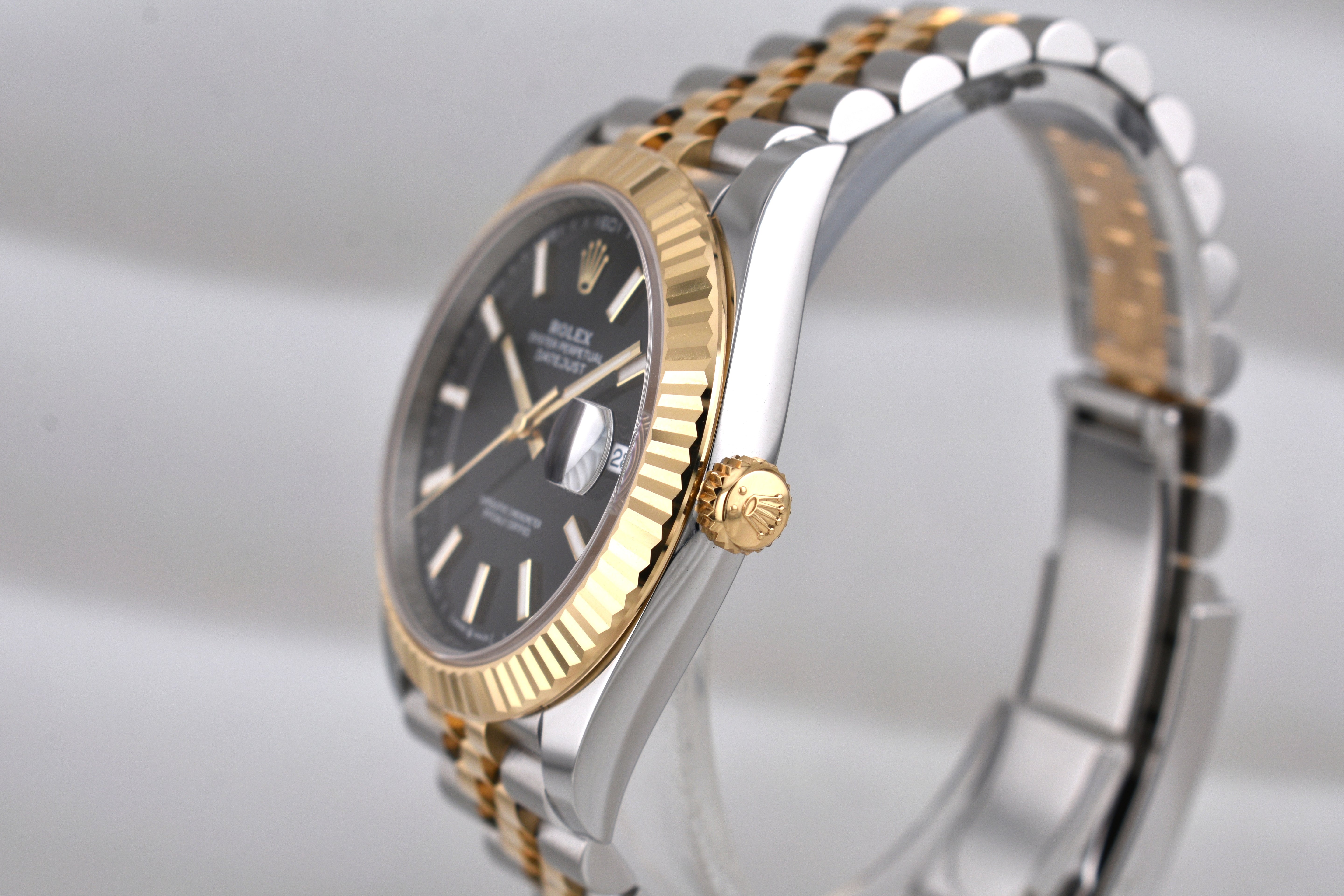 Rolex Datejust 41 Two Tone Black Index Dial 126333 2026