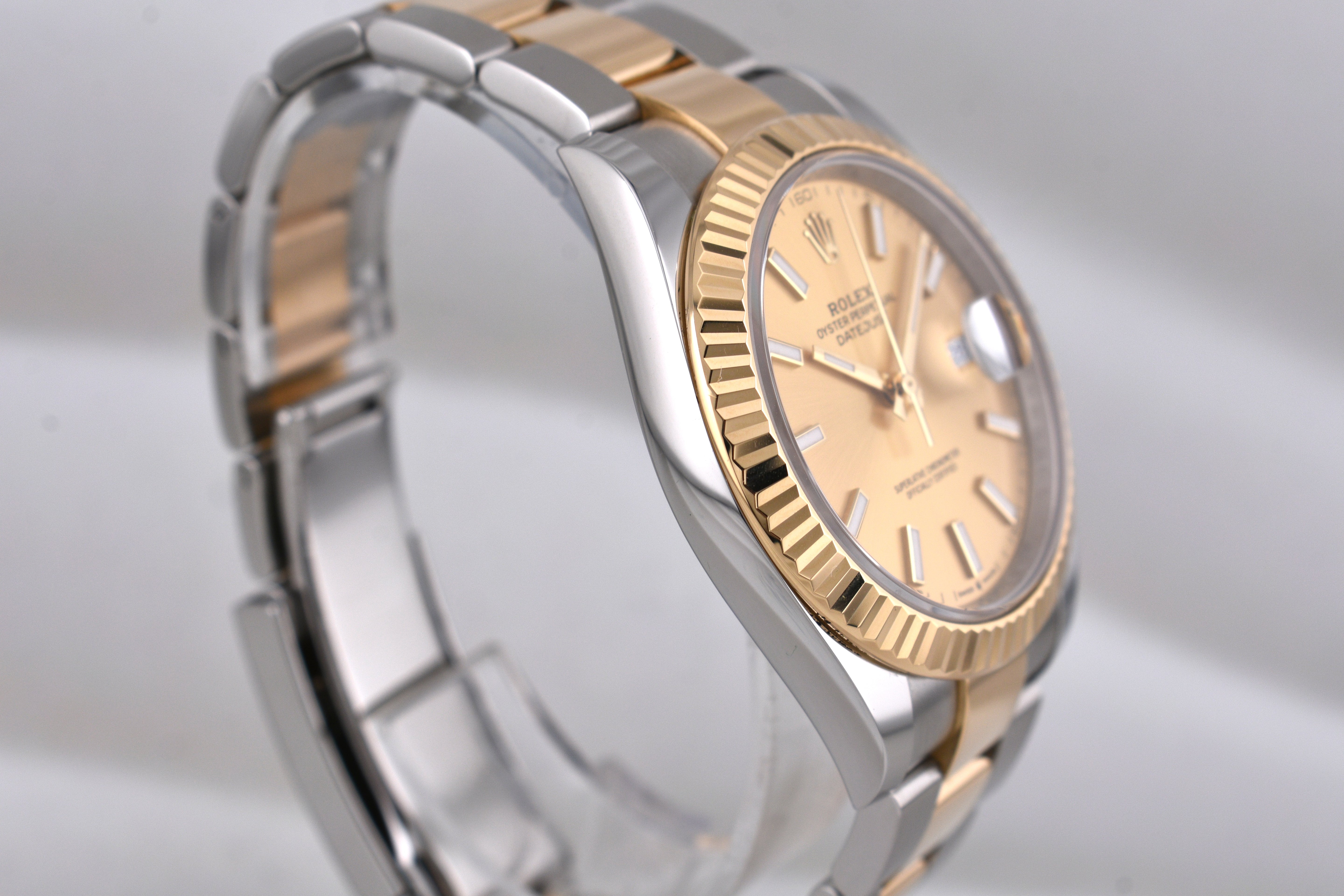 Rolex Datejust 41 Champagne Dial Oyster Band 126333 2025