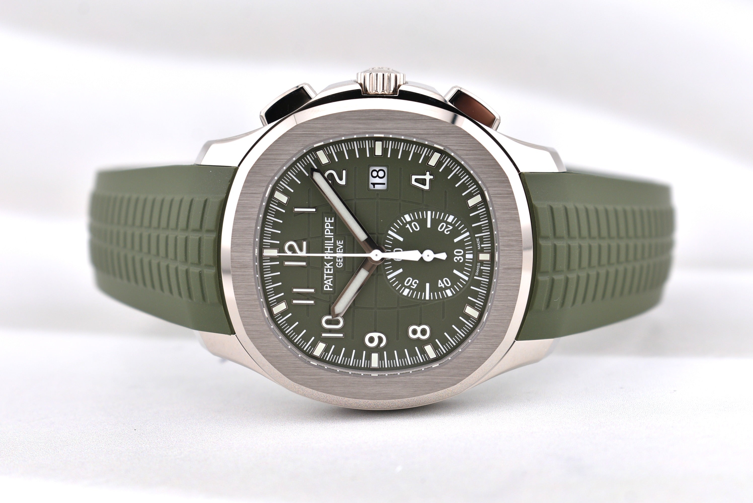 Patek Philippe Aquanaut Chronograph Date Green Dial 5968G-010 2026