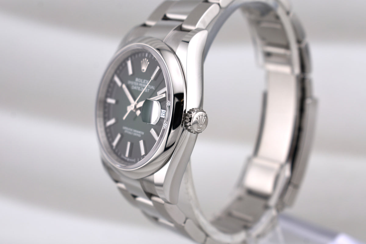 Rolex Datejust 36 Ombre Green Index Dial Oyster Band 126200 2026