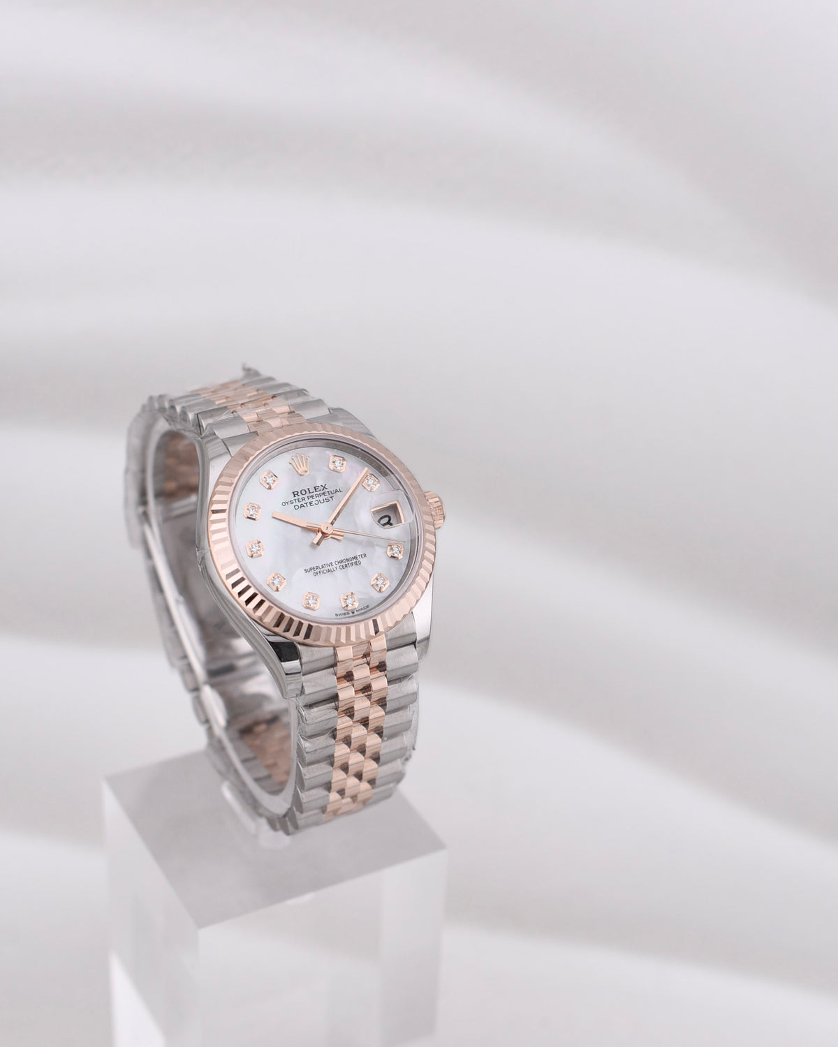 Rolex Datejust 31 Two Tone Everose Gold Mother of Pearl Dial 278271 2026