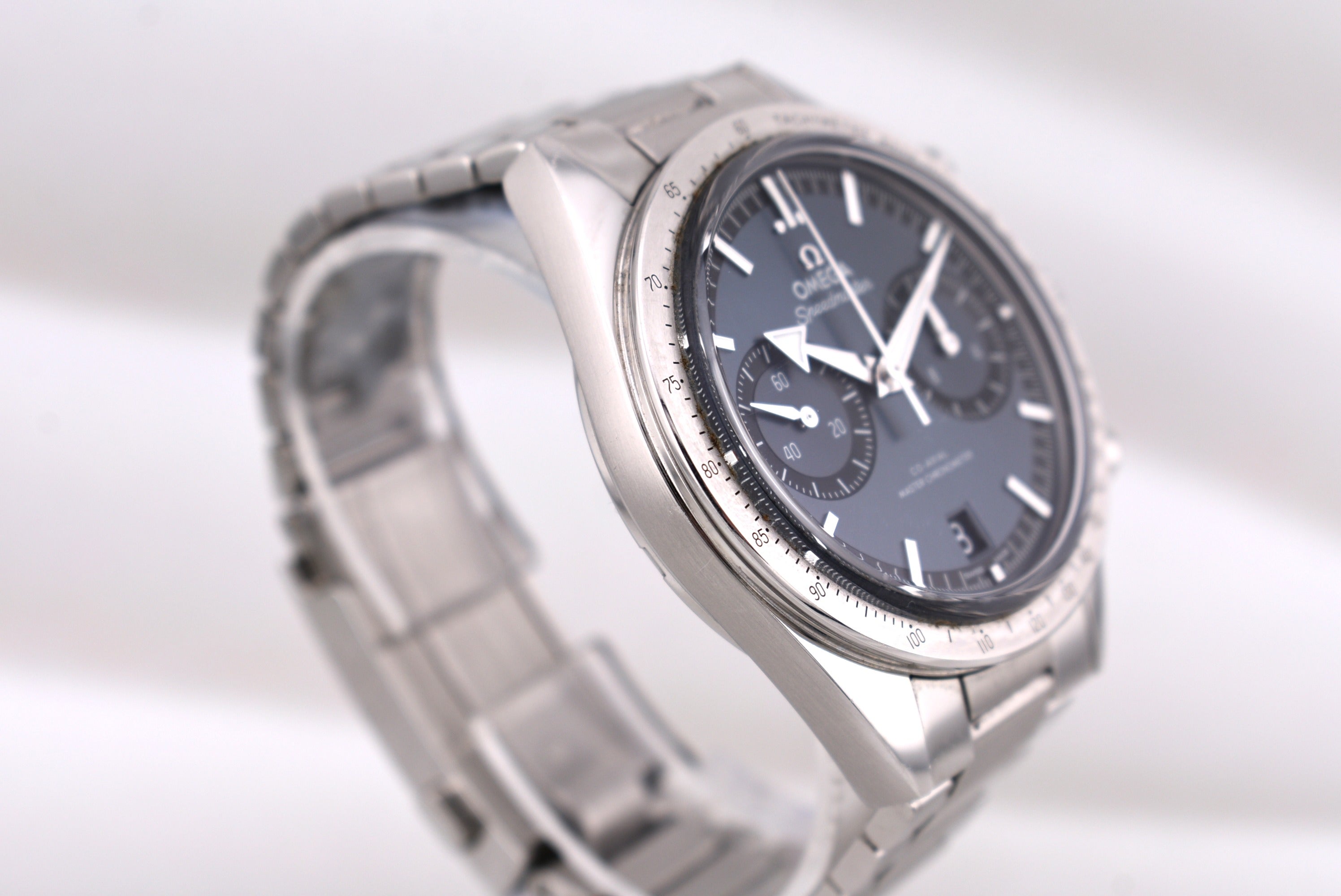 Omega Speedmaster 57 Co-Axial Master Chronometer Chronograph Blue Dial 332.10.41.51.03.001 2023