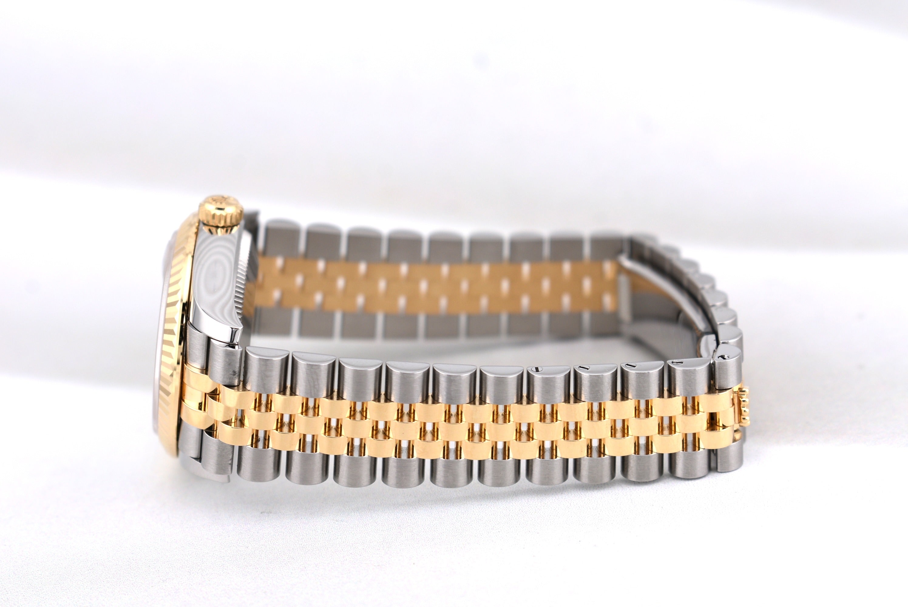 Rolex Datejust 31 Two Tone Yellow Gold Dark Grey Diamond 278273 2026
