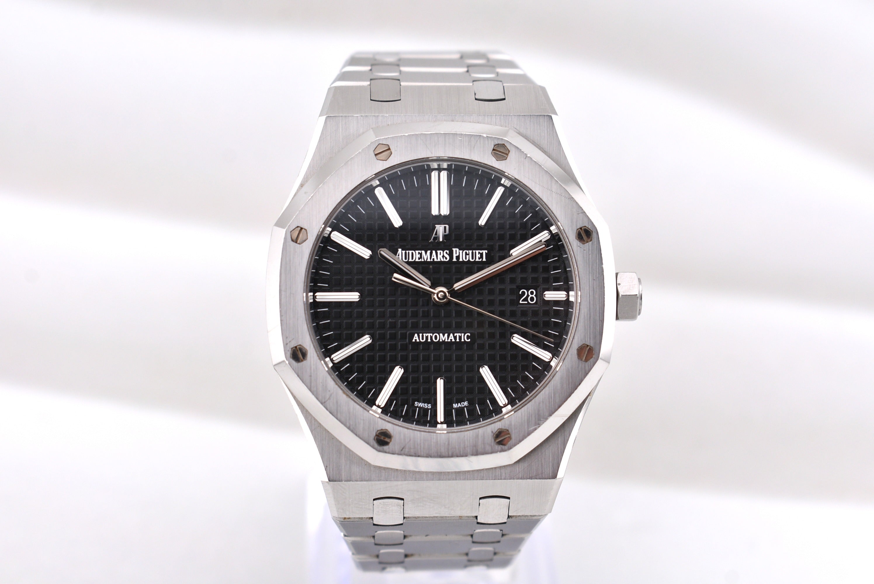 Audemars Piguet Royal Oak Black Dial 15400ST 2016