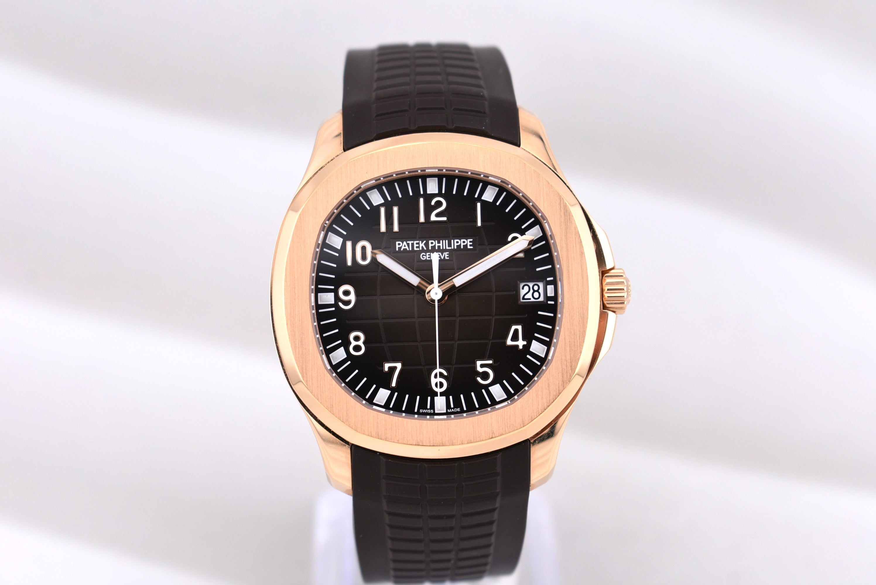 Patek Philippe Aquanaut Rose Gold Chocolate Dial 5167R 2019
