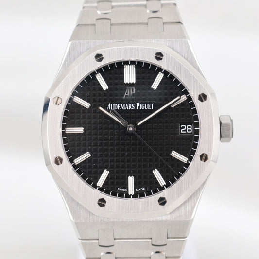 Audemars Piguet Royal Oak Black Dial 15500ST 2019