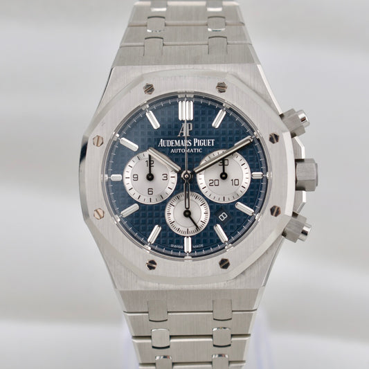 Audemars Piguet Royal Oak Chronograph Blue Dial 26331ST 2017