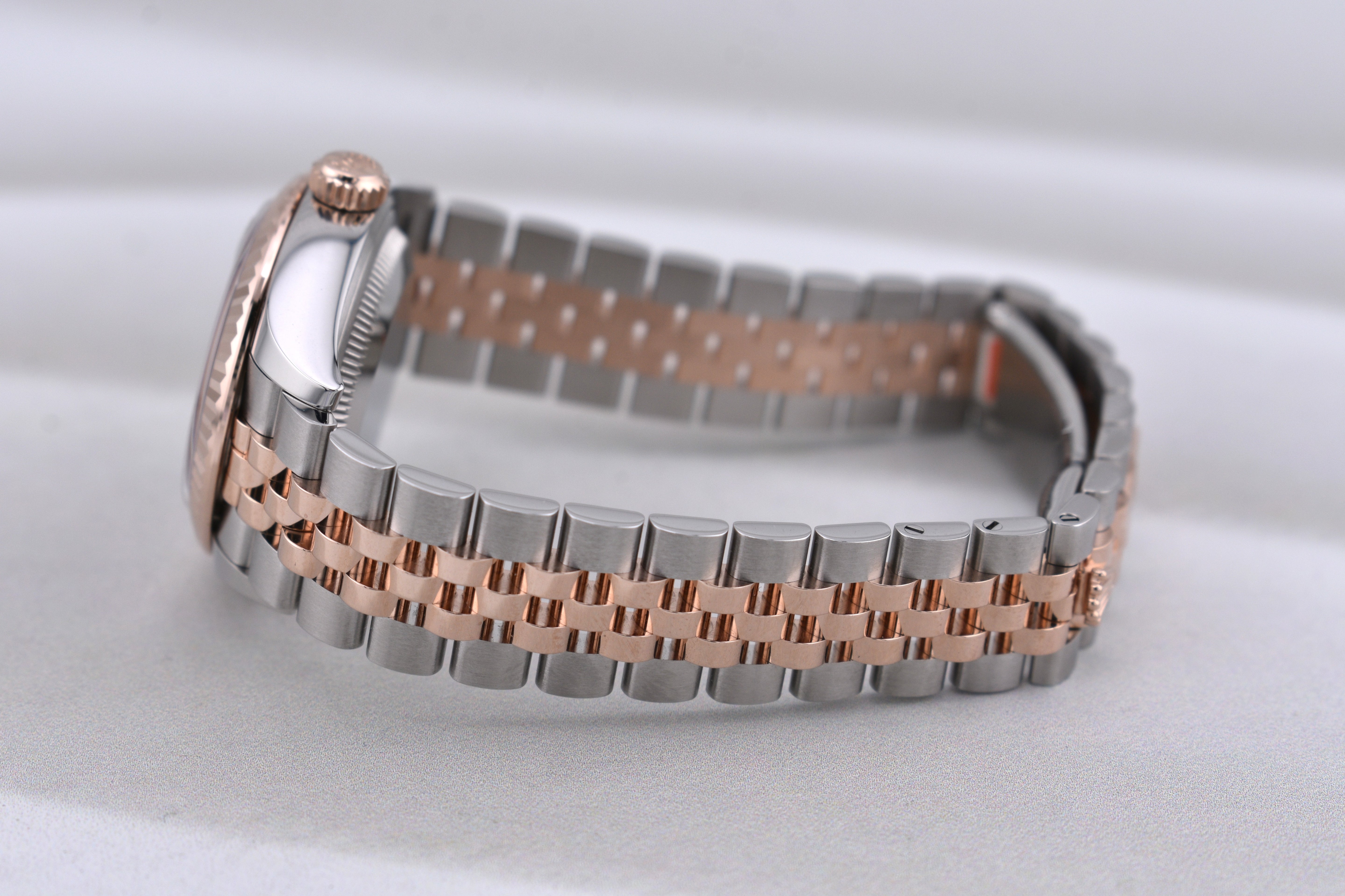 Rolex Lady Datejust 28 Two Tone Olive Diamond Dial 279171 2026