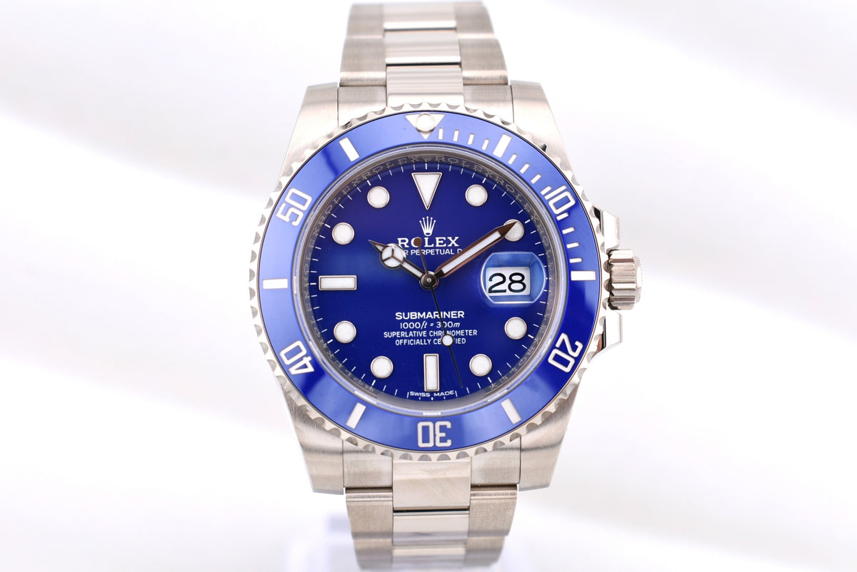 Rolex Submariner Date Blue Dial 'Smurf' NOS 116619LB 2020