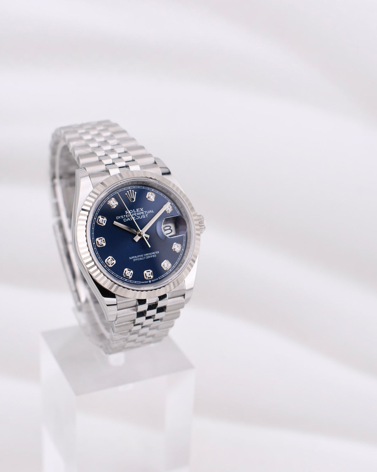 Rolex Datejust 36 Blue Diamond Dial 126234 2025
